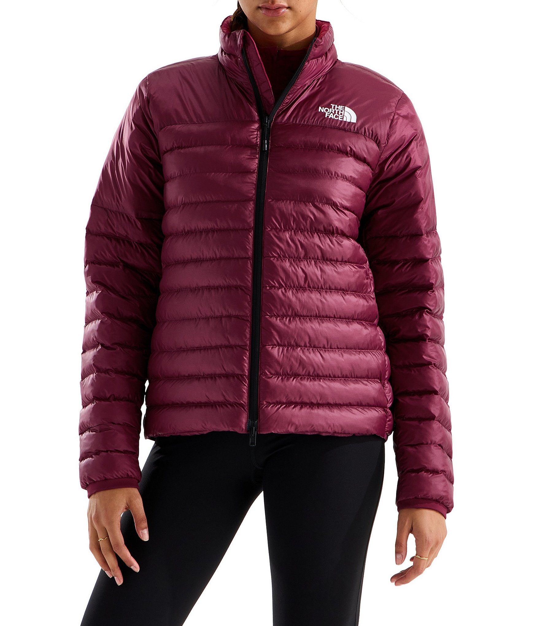 The North Face Terra Peak Stand Collar Zip Front Puffer Jacket