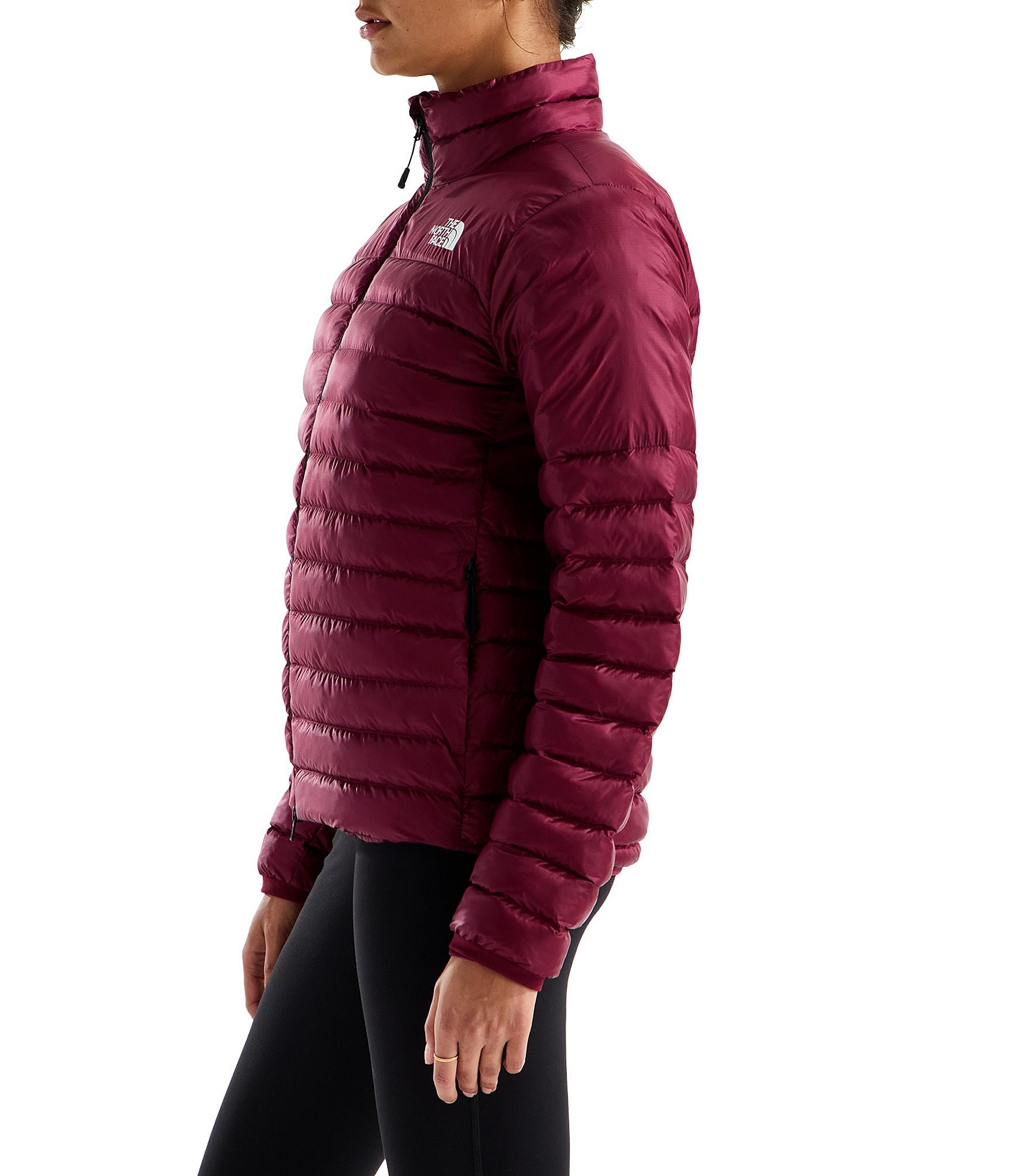 The North Face Terra Peak Stand Collar Zip Front Puffer Jacket