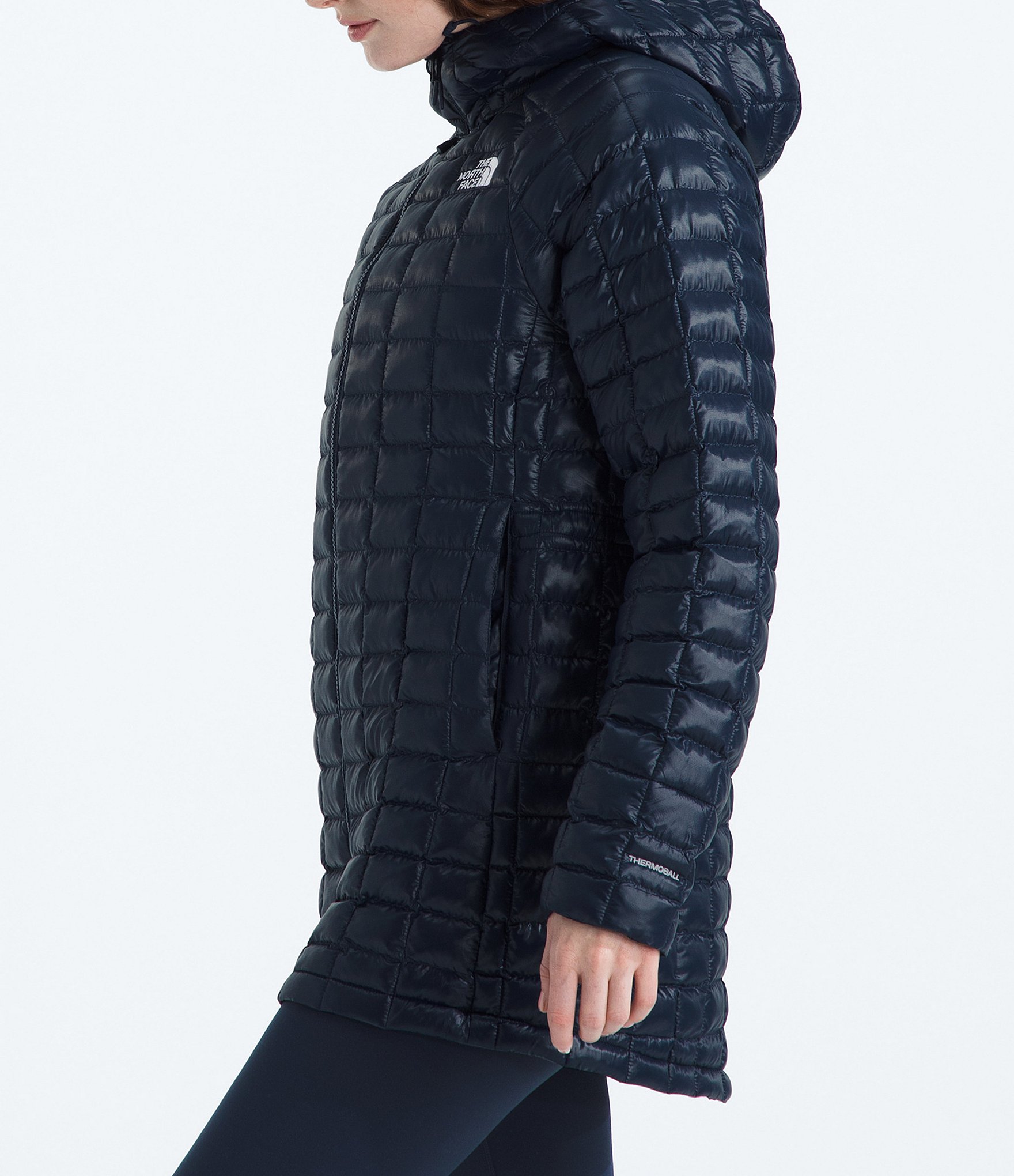 The North Face ThermoBall Hooded Parka Zip Front Jacket