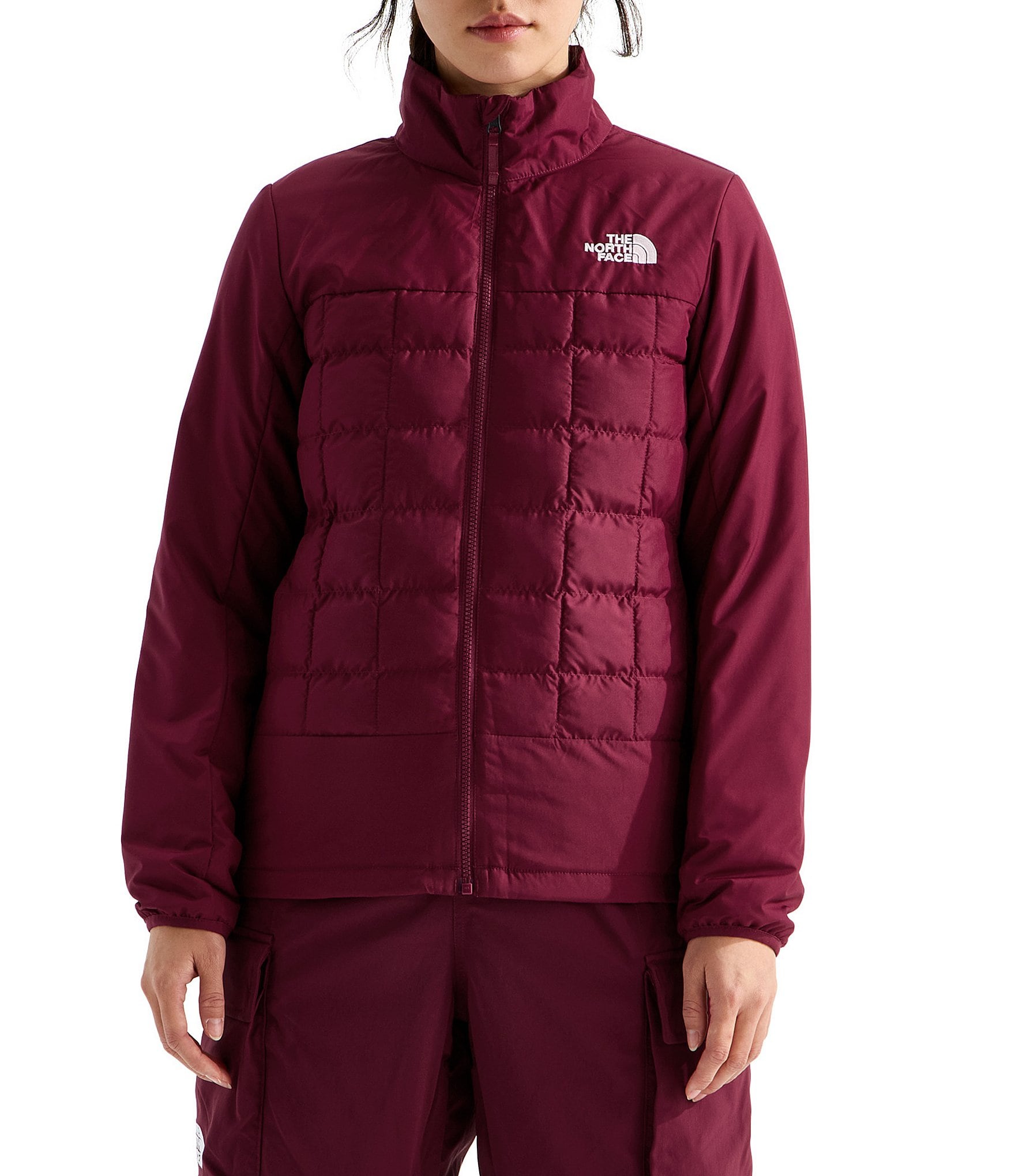 The North Face Thermoball Snow Triclimate Zip Front Trench Ski Jacket