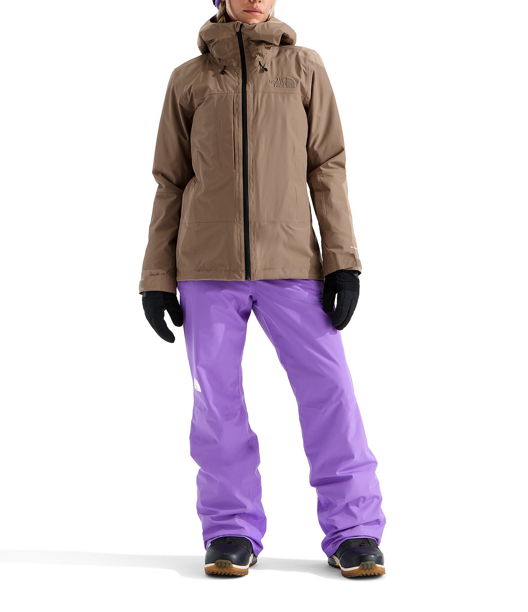 The North Face Thermoball Snow Triclimate Zip Front Trench Ski Jacket