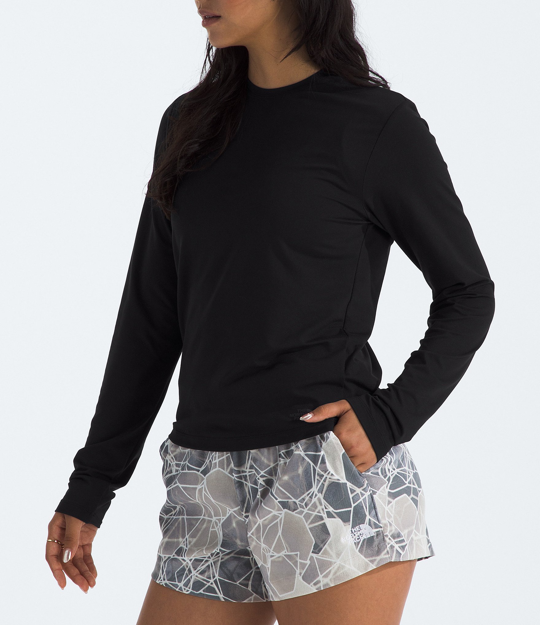 The North Face Ultra Soft Dune Sky Crew Neck Long Sleeve Tee