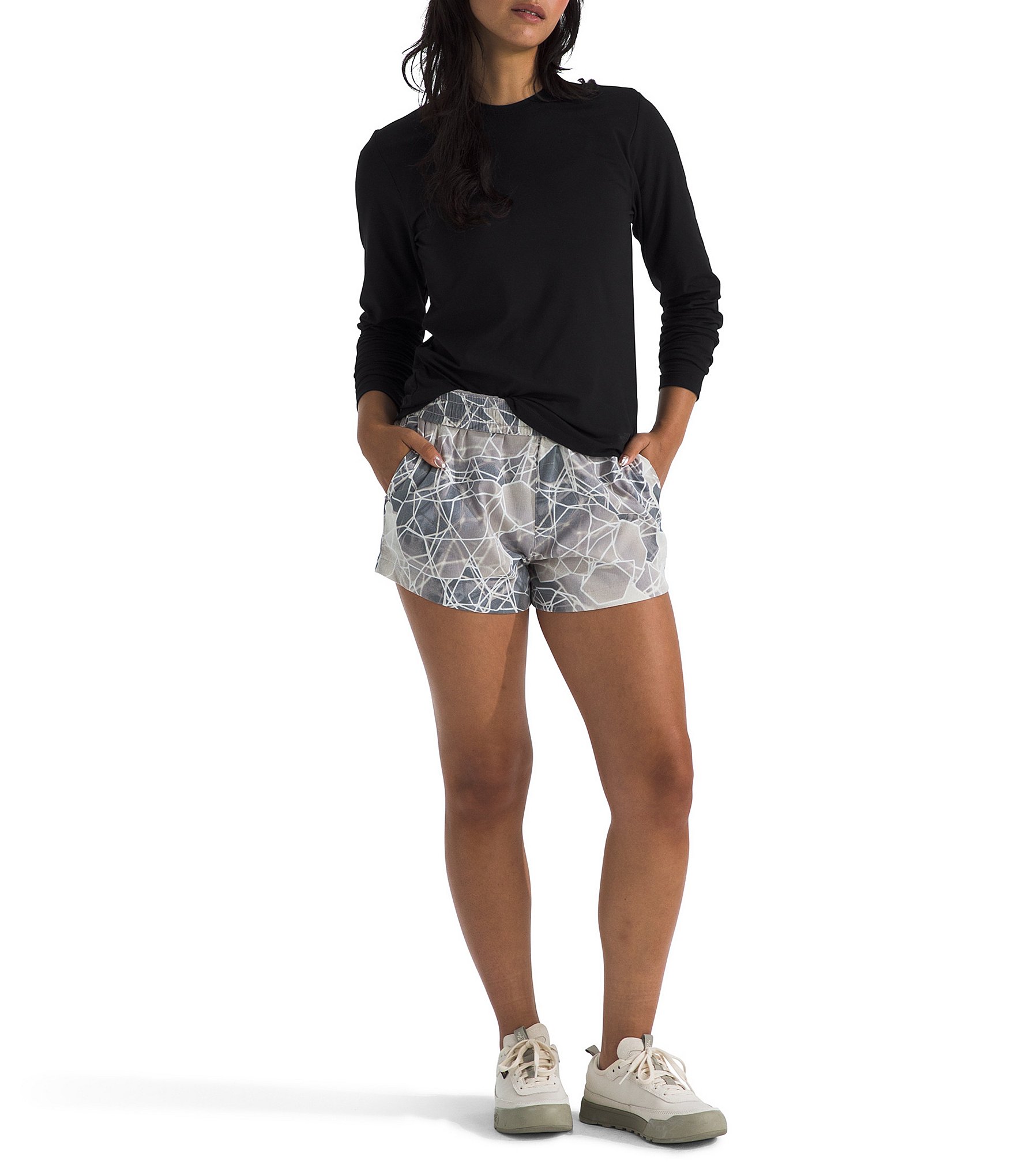 The North Face Ultra Soft Dune Sky Crew Neck Long Sleeve Tee