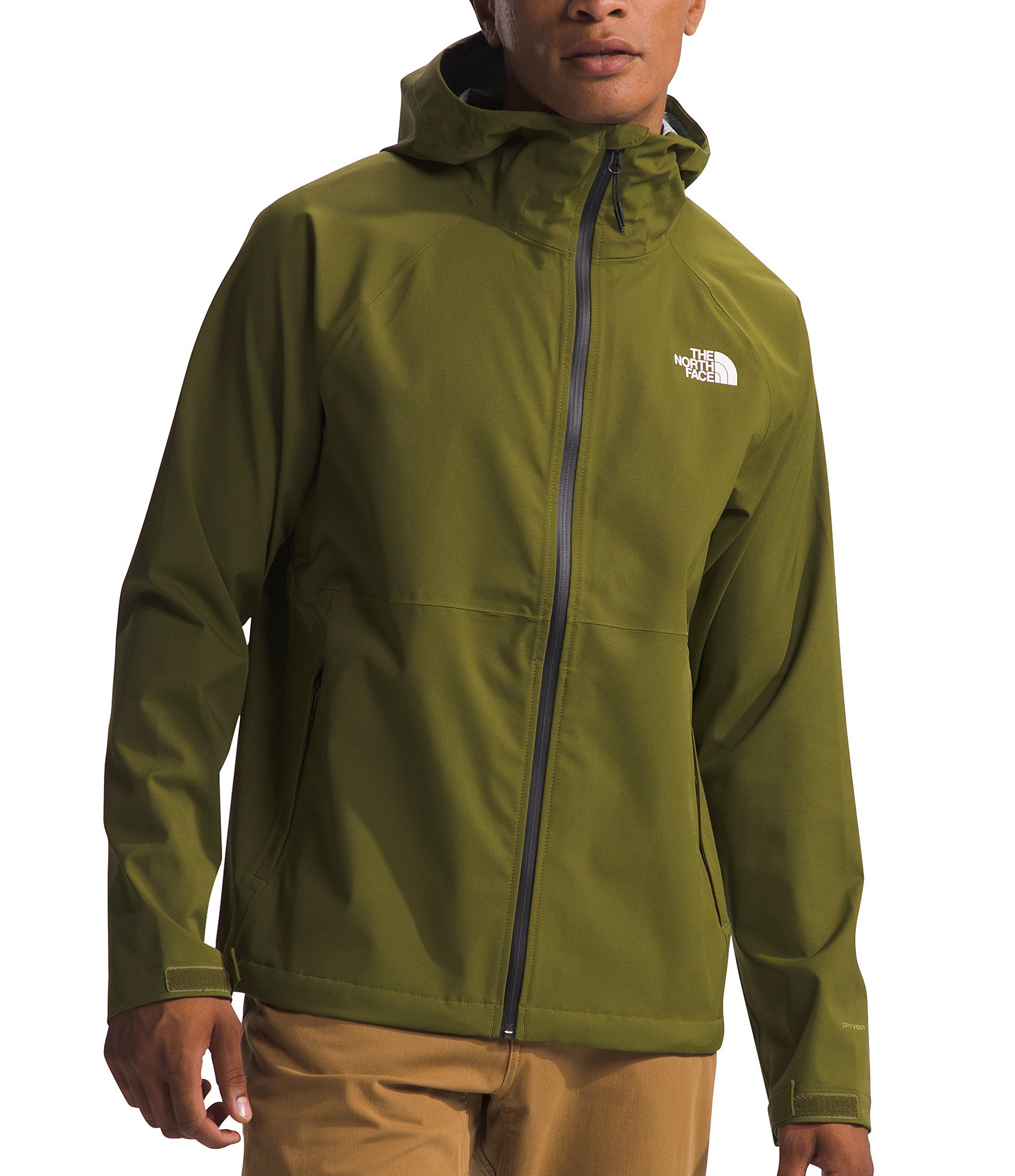 THE NORTH FACE - Men's Resolve Full-Zip Fleece Jacket - Forest