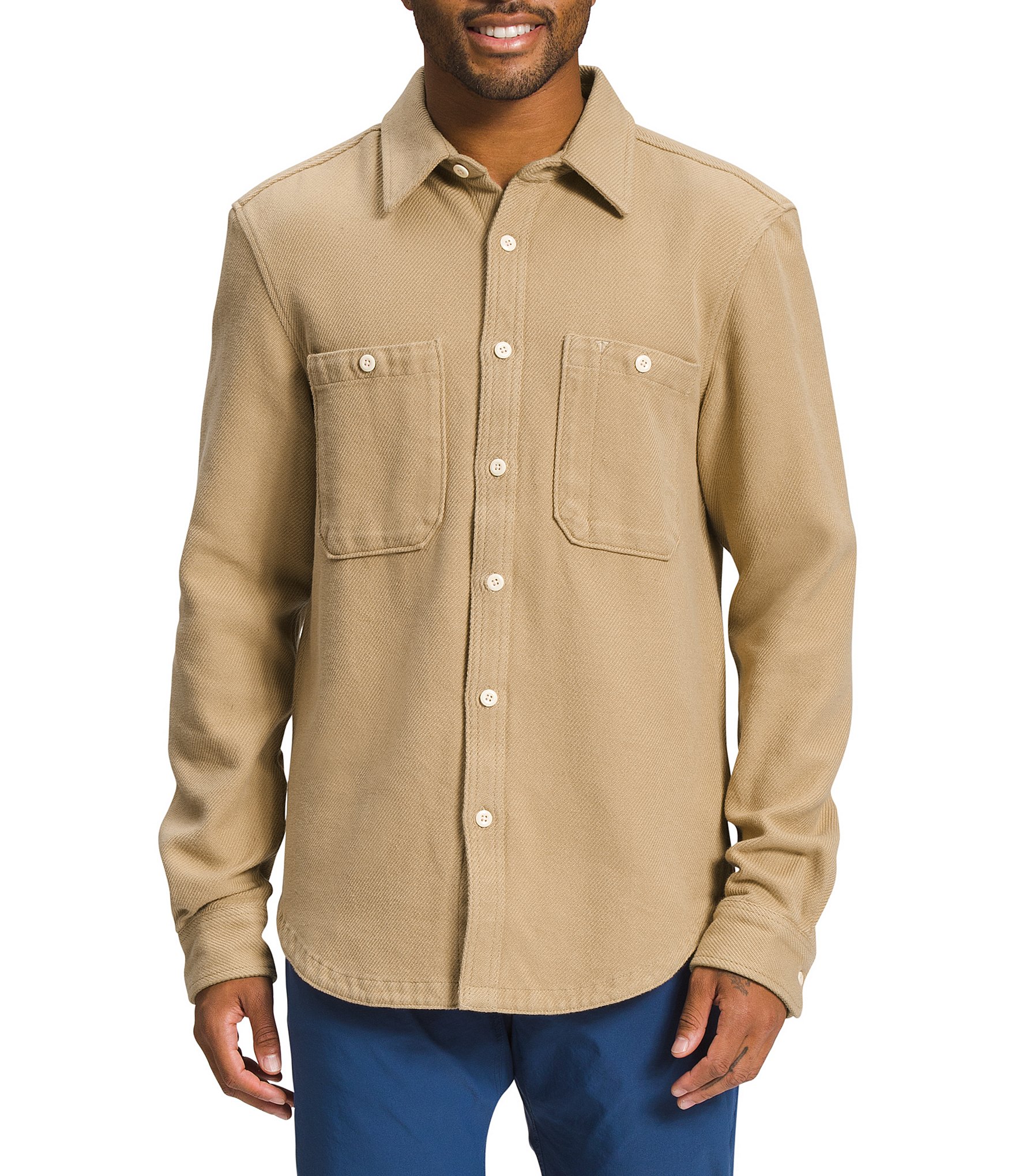 The North Face Valley Twill Flannel Shirt | Dillard's