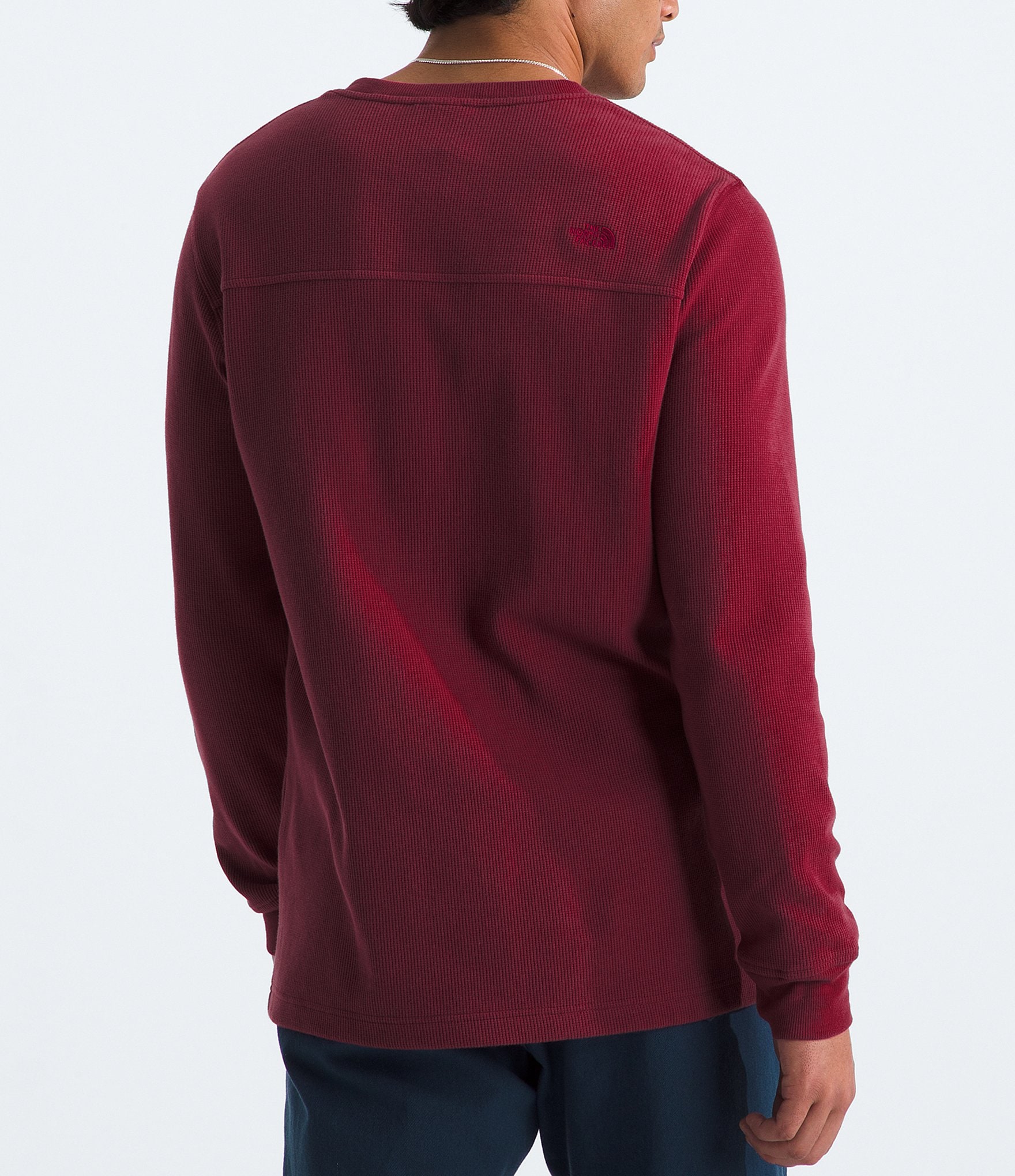 The North Face Waffle Long Sleeve Henley Pullover