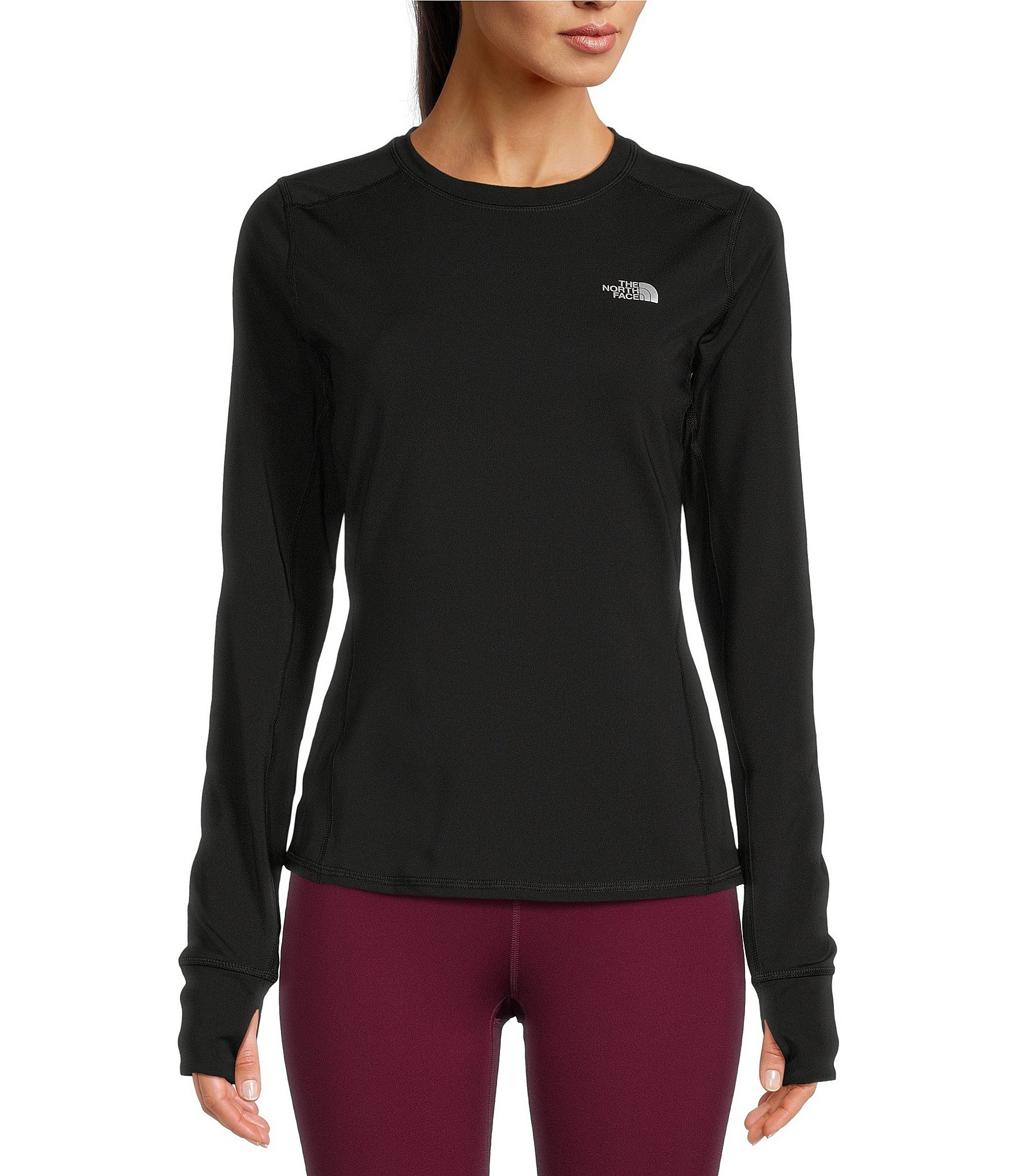 The North Face Winter Warm Essential Long Sleeve Crew Neck Top | Dillard's