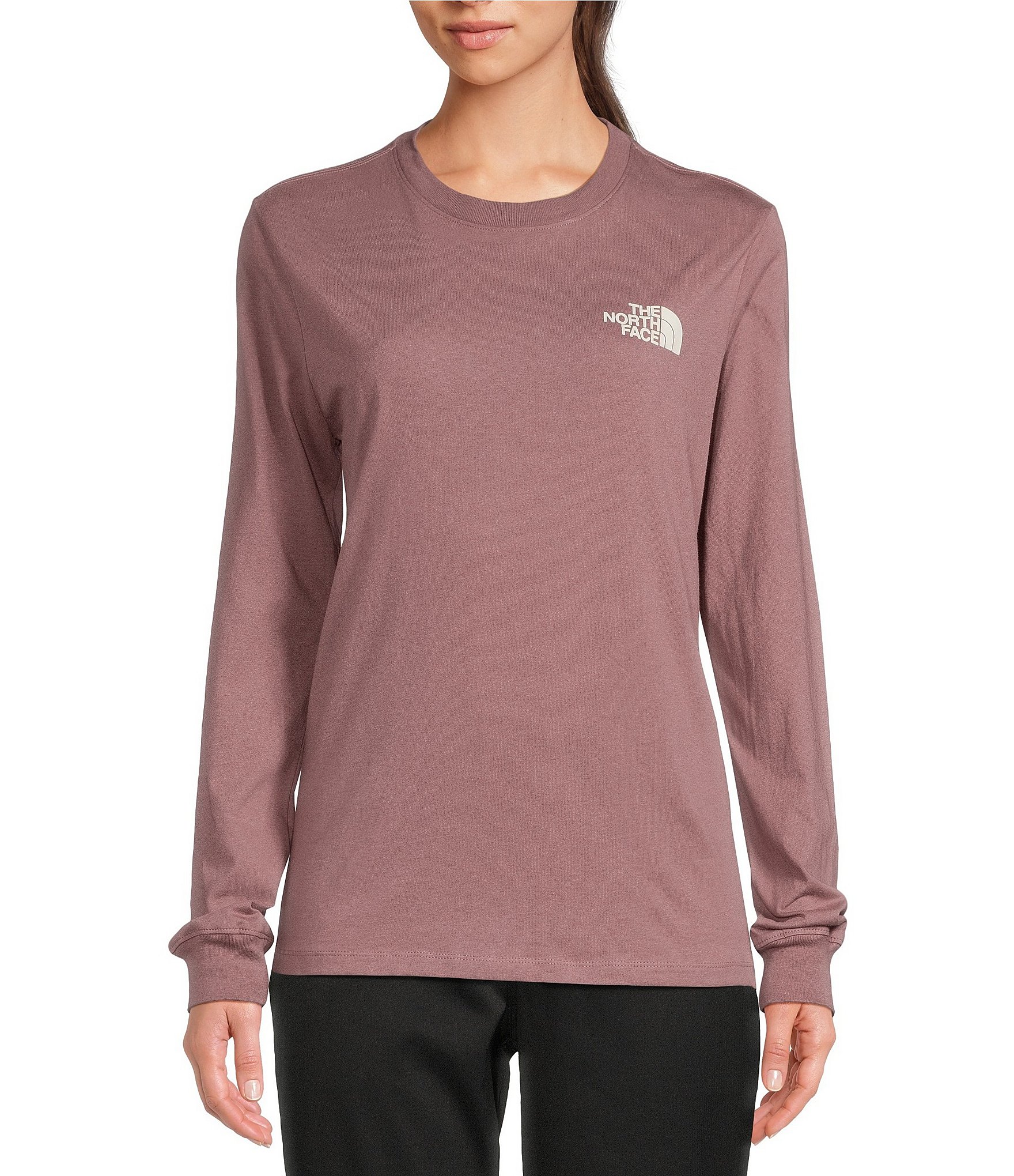 The North Face Women's Long Sleeve Box NSE Tee Shirt | Dillard's