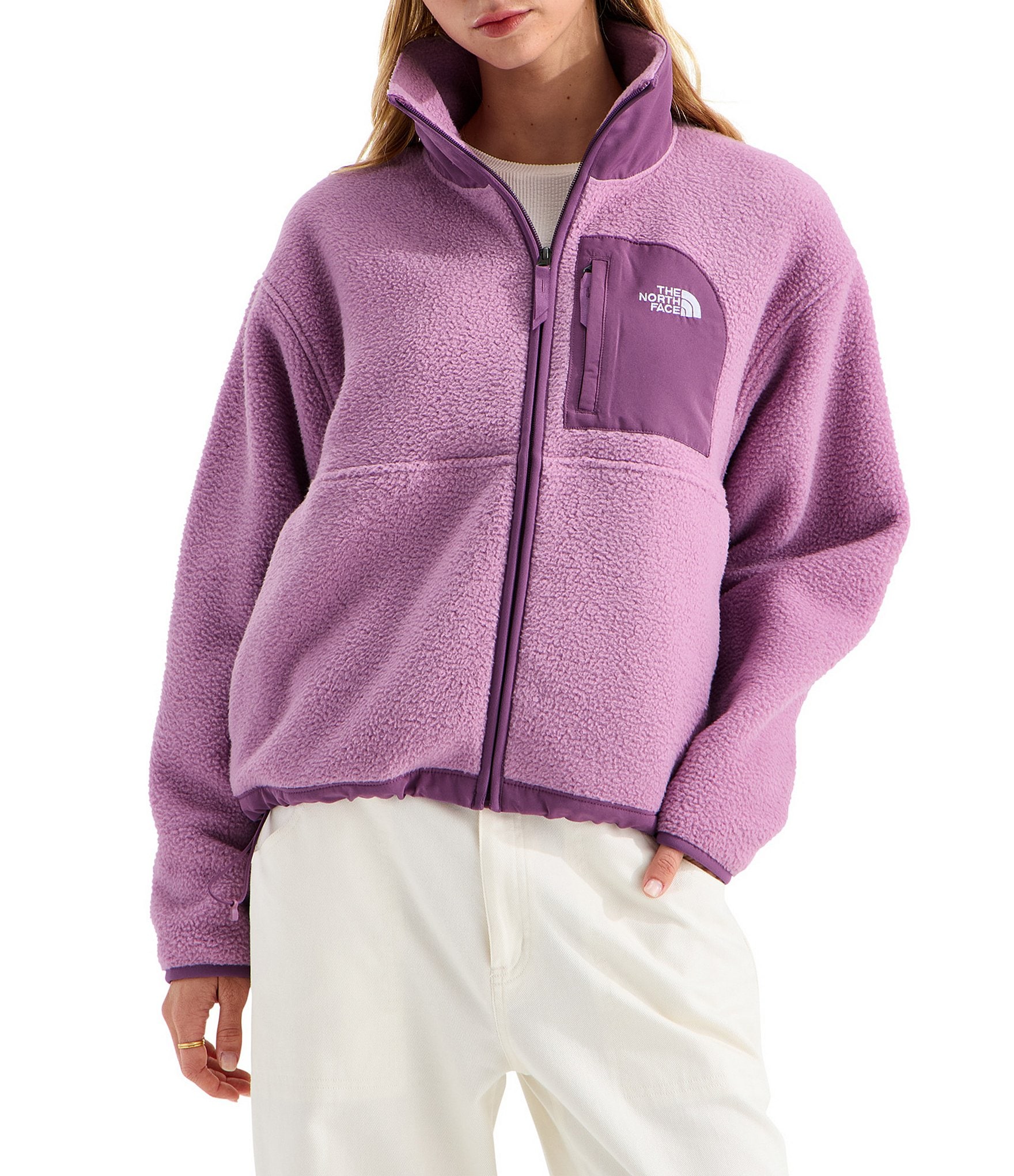 The North Face Yumiori Off Peak Two Layer Stand Collar Full Zip Front Jacket