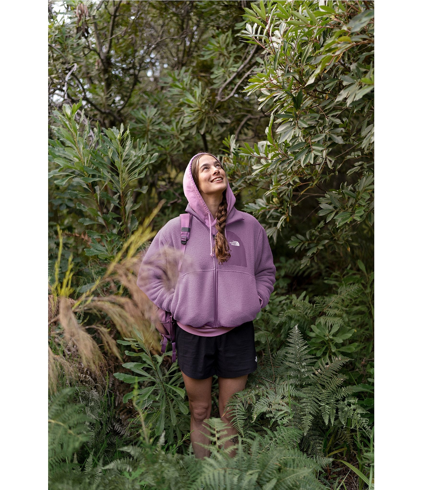 The North Face Yumiori Off Peak Two Layer Stand Collar Full Zip Front Jacket