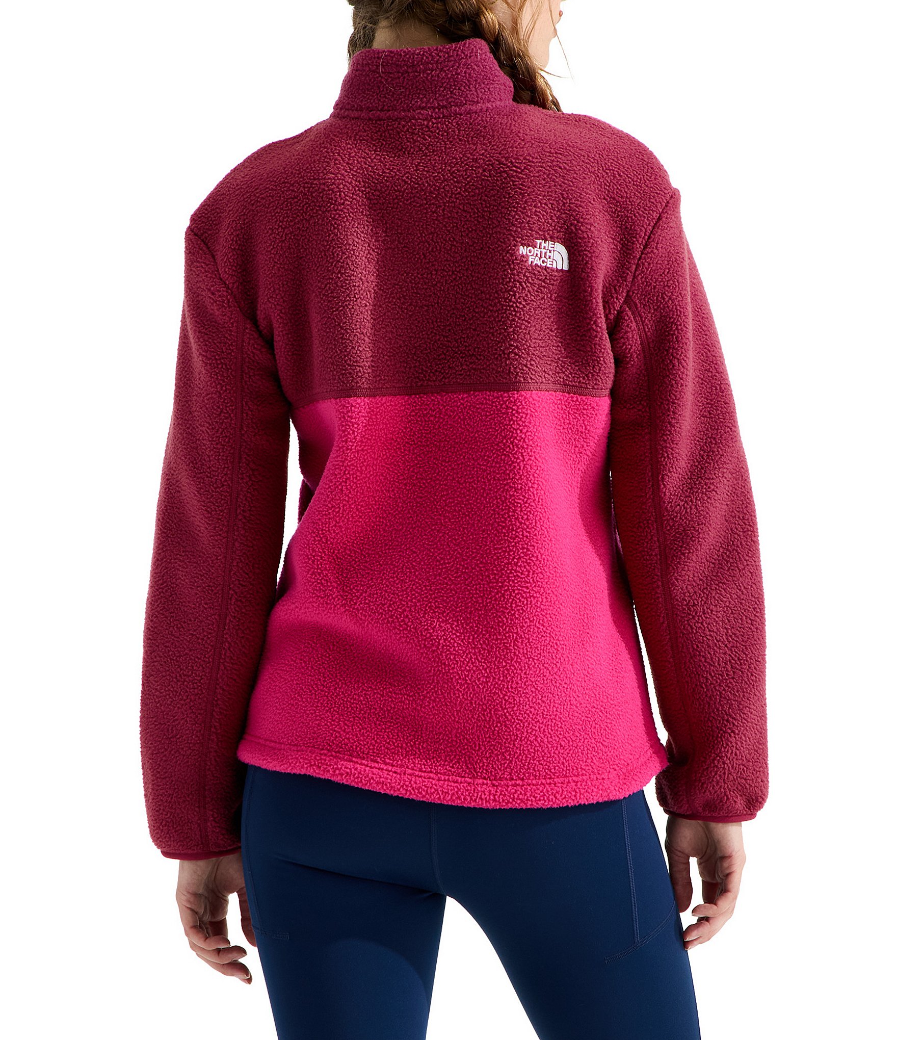 The North Face Yumiori Tumble-Fleece Two Layer Stand Collar Full Zip Jacket
