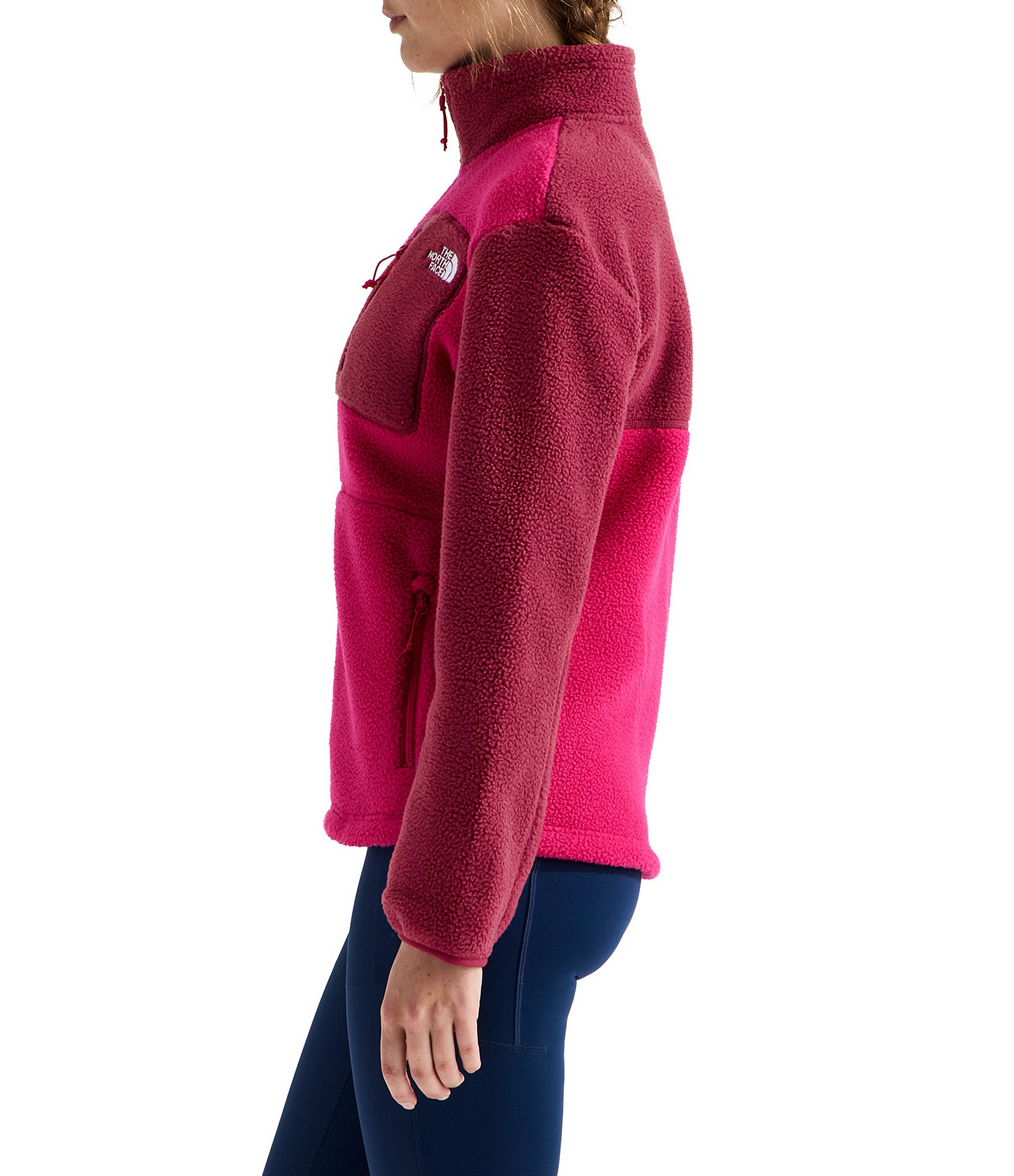 The North Face Yumiori Tumble-Fleece Two Layer Stand Collar Full Zip Jacket