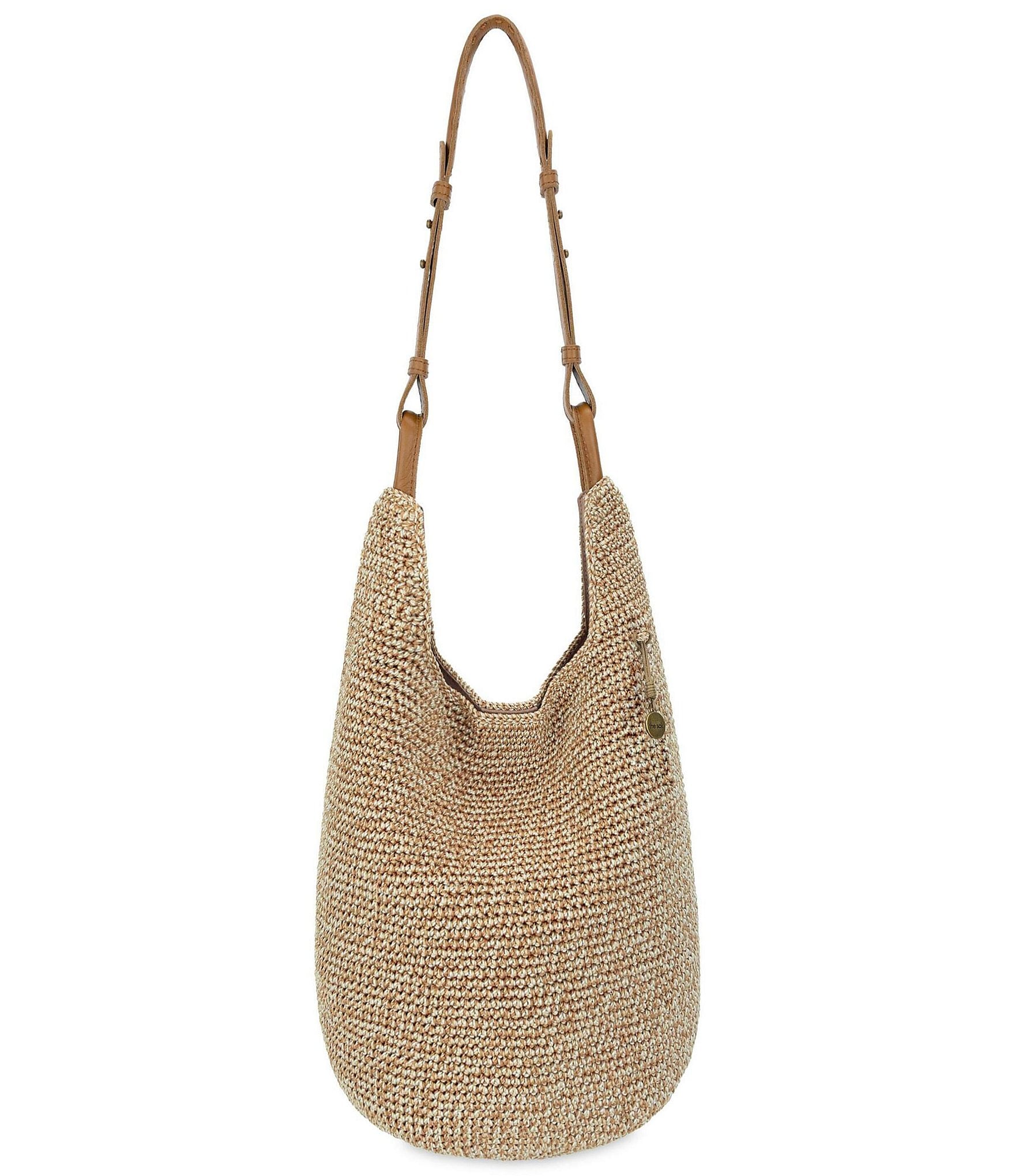 The Sak 120 Slouchy Crochet Hobo Shoulder Bag