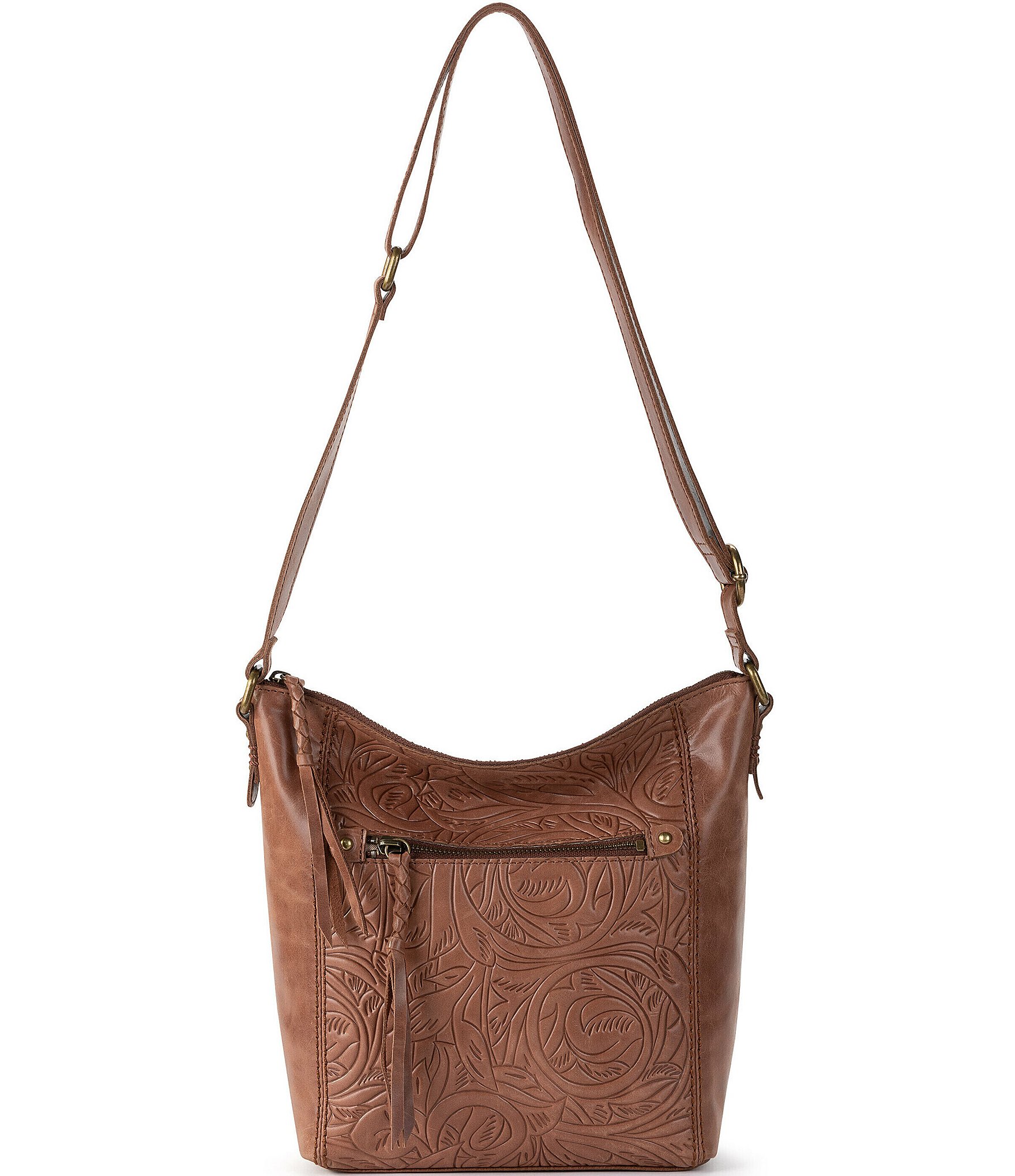 The Sak Indio Leather Demi Bucket Bag, Created for Macy's - Macy's