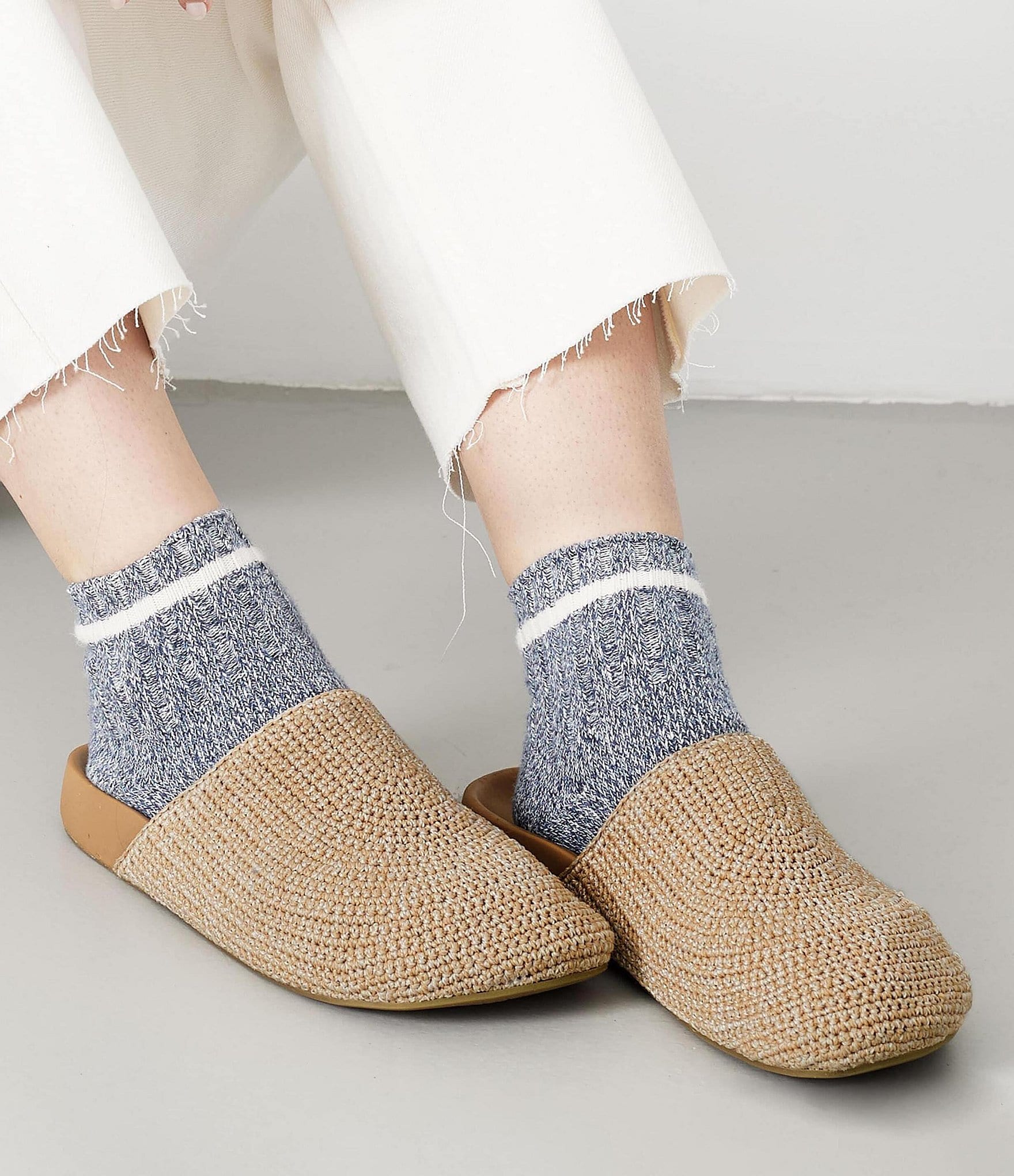 The Sak Bolinas Crochet Clogs