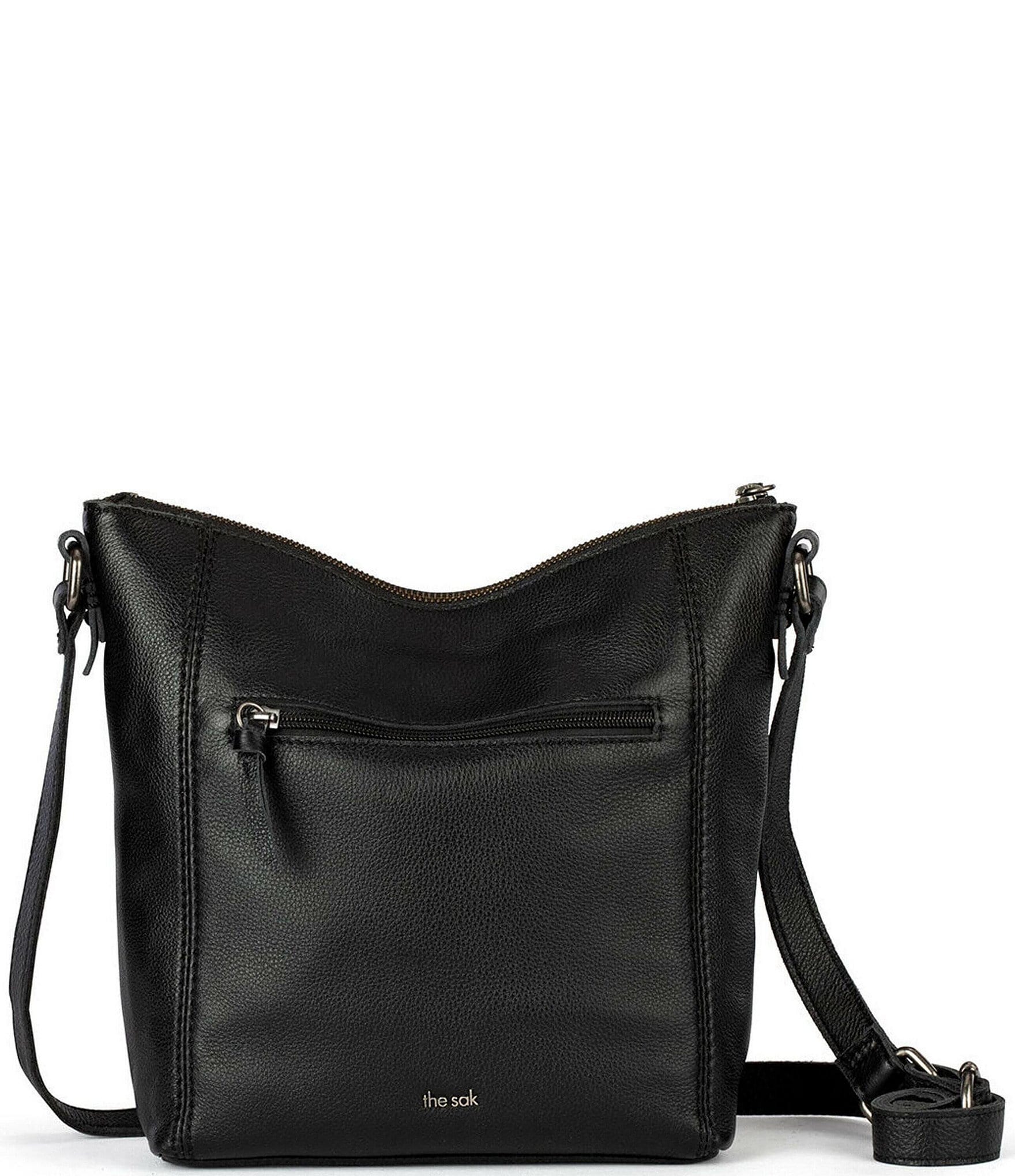 The Sak Collective Ashland Leather Zip Top Crossbody Bag