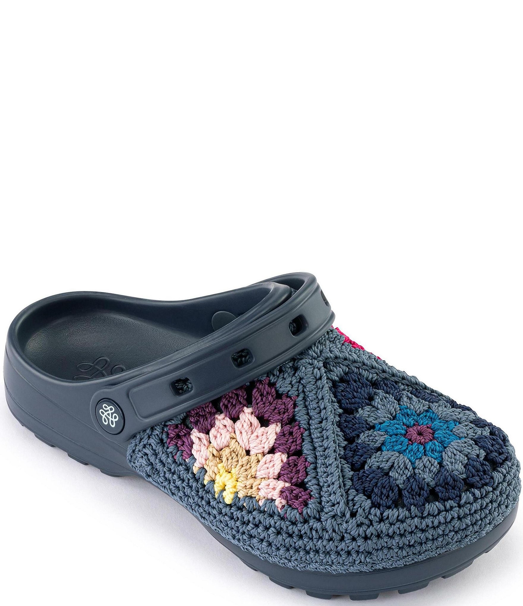 The Sak Patchwork Crochet EVA Clogs