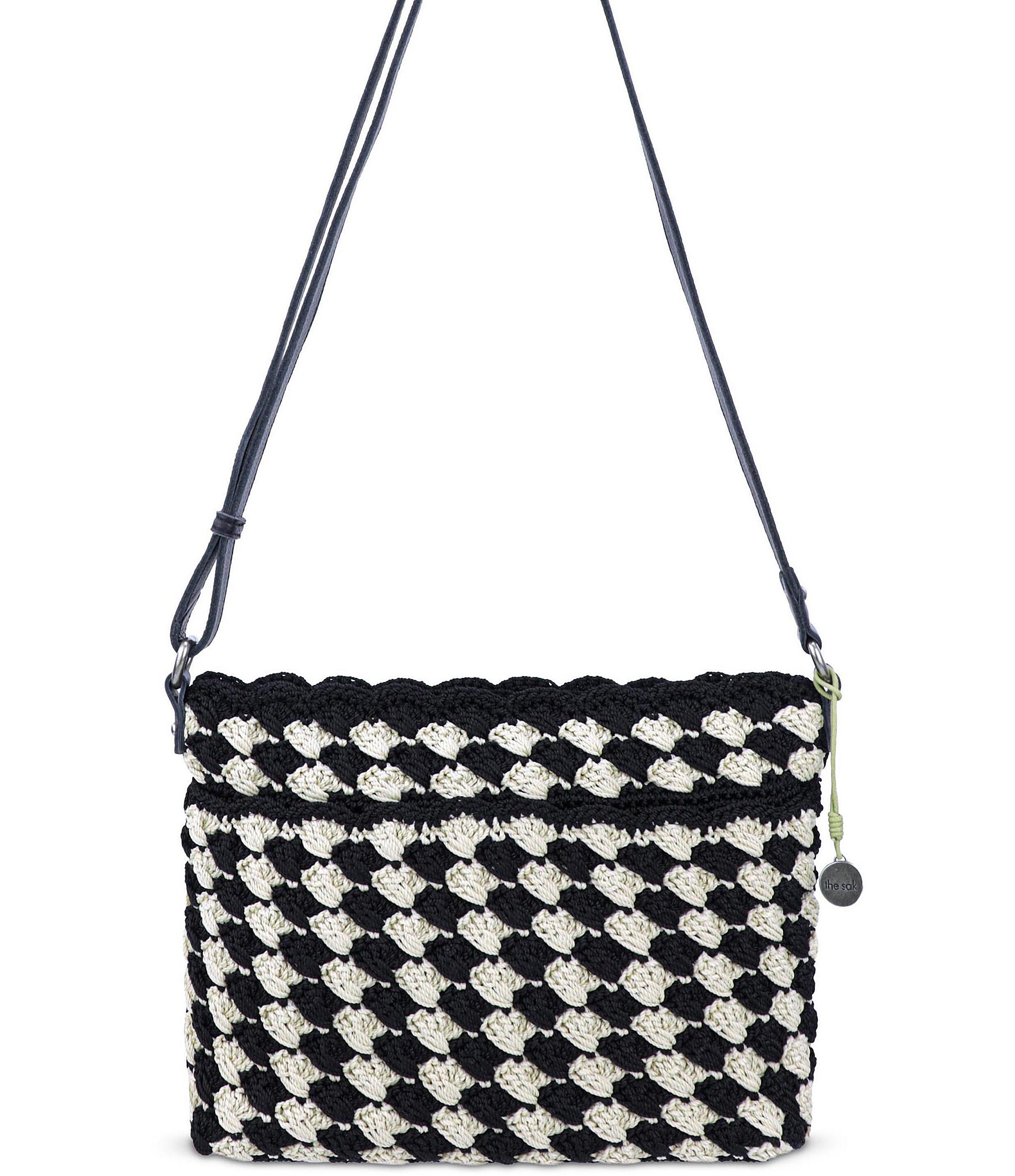 The Sak Melrose Crochet Print Crossbody Bag