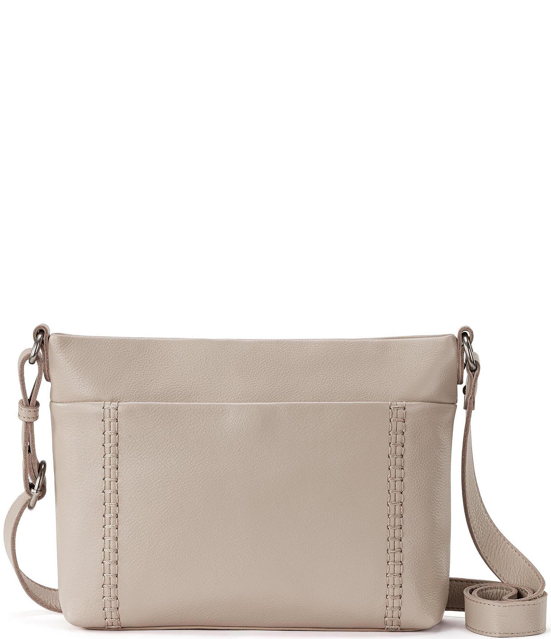 The Sak Melrose Zip Leather Crossbody Bag