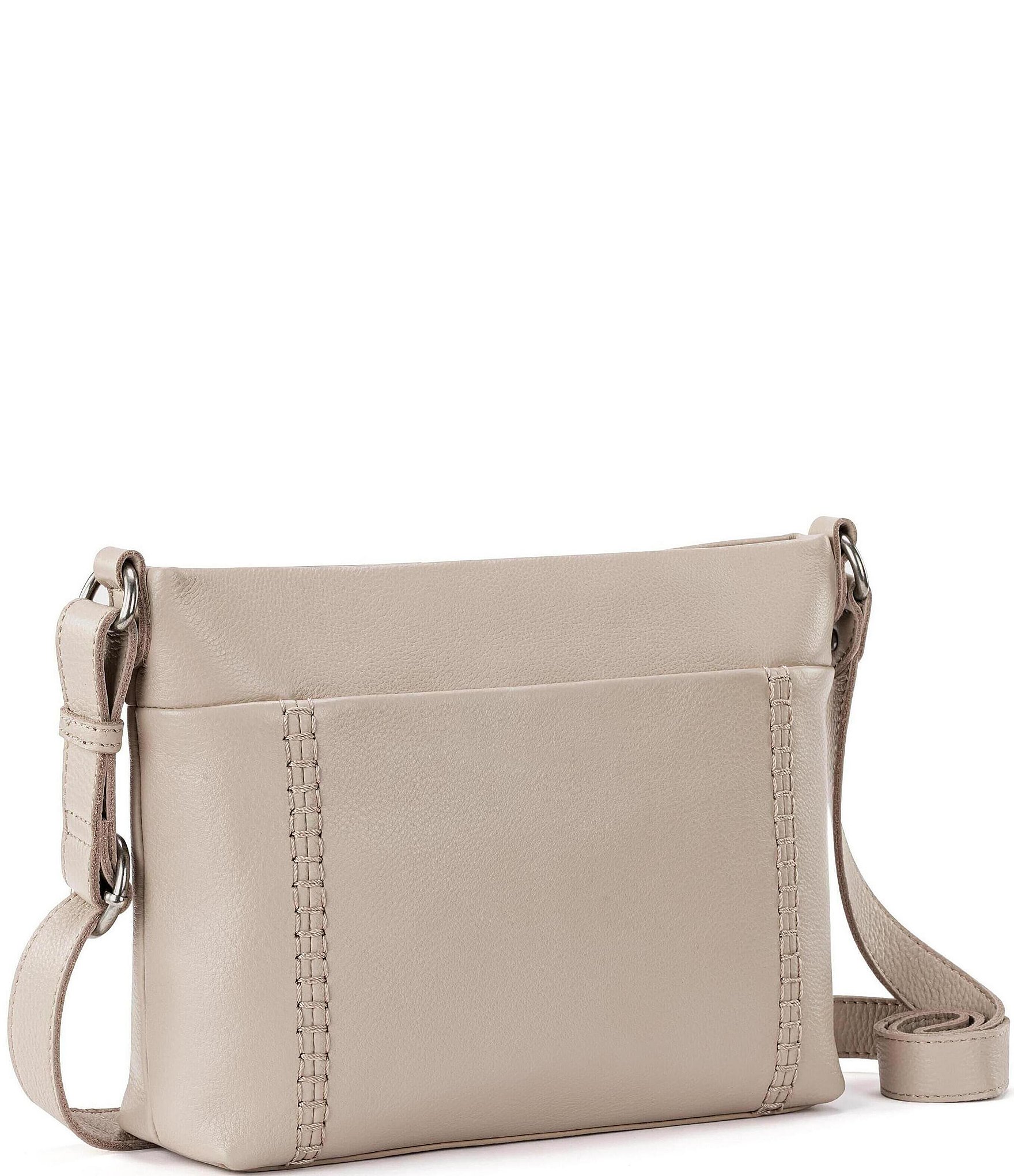 The Sak Melrose Zip Leather Crossbody Bag