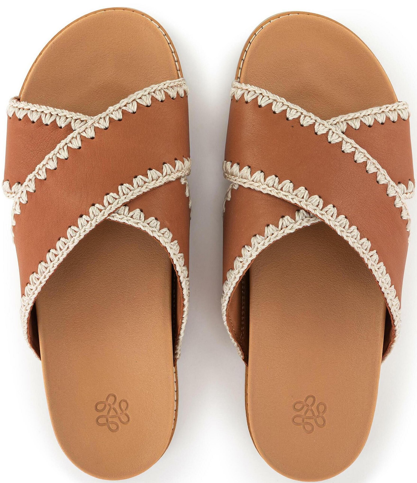 The Sak Penelope Leather Slide Sandals