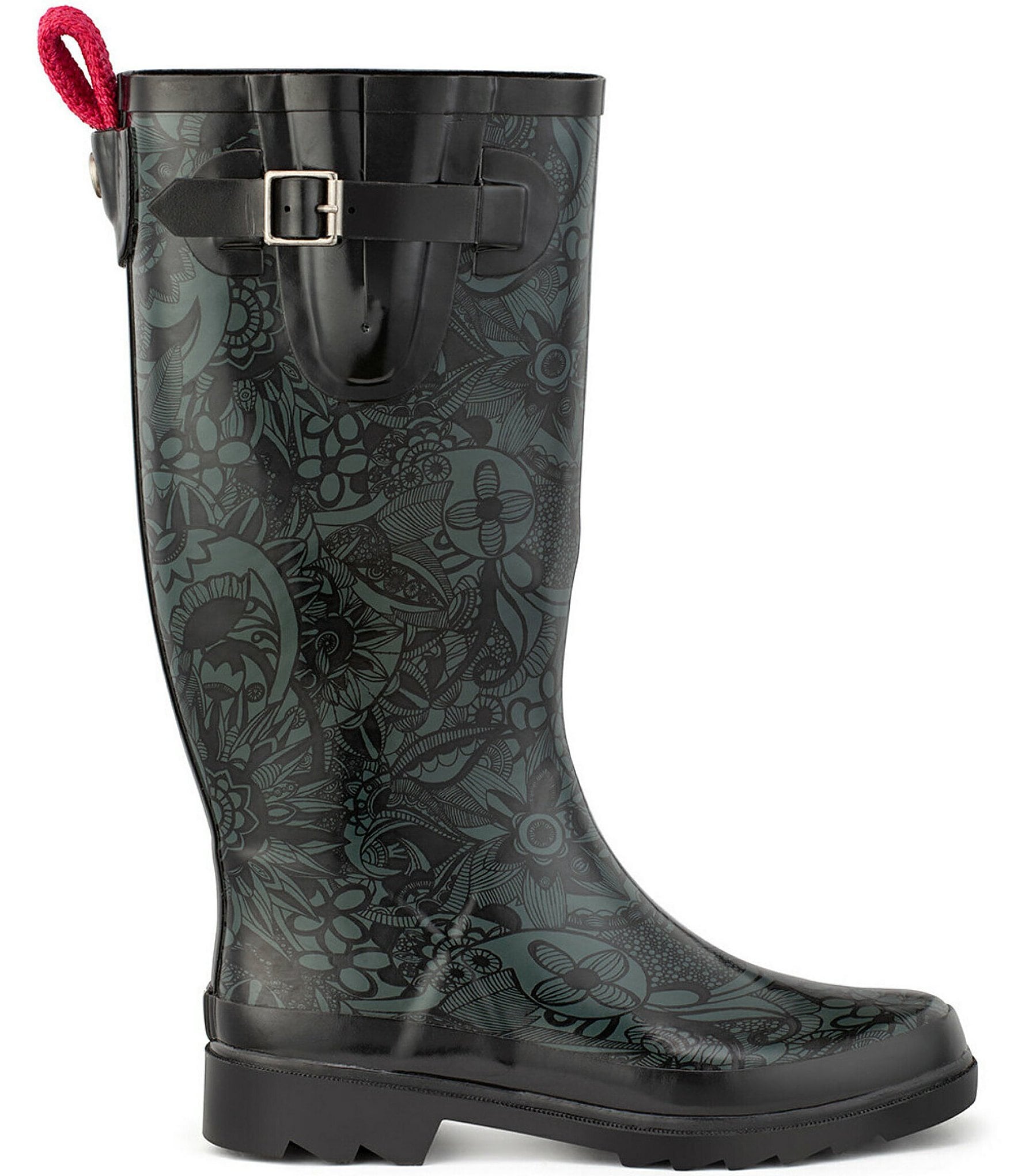 Sakroots Rhythm Floral Printed Rain Boots