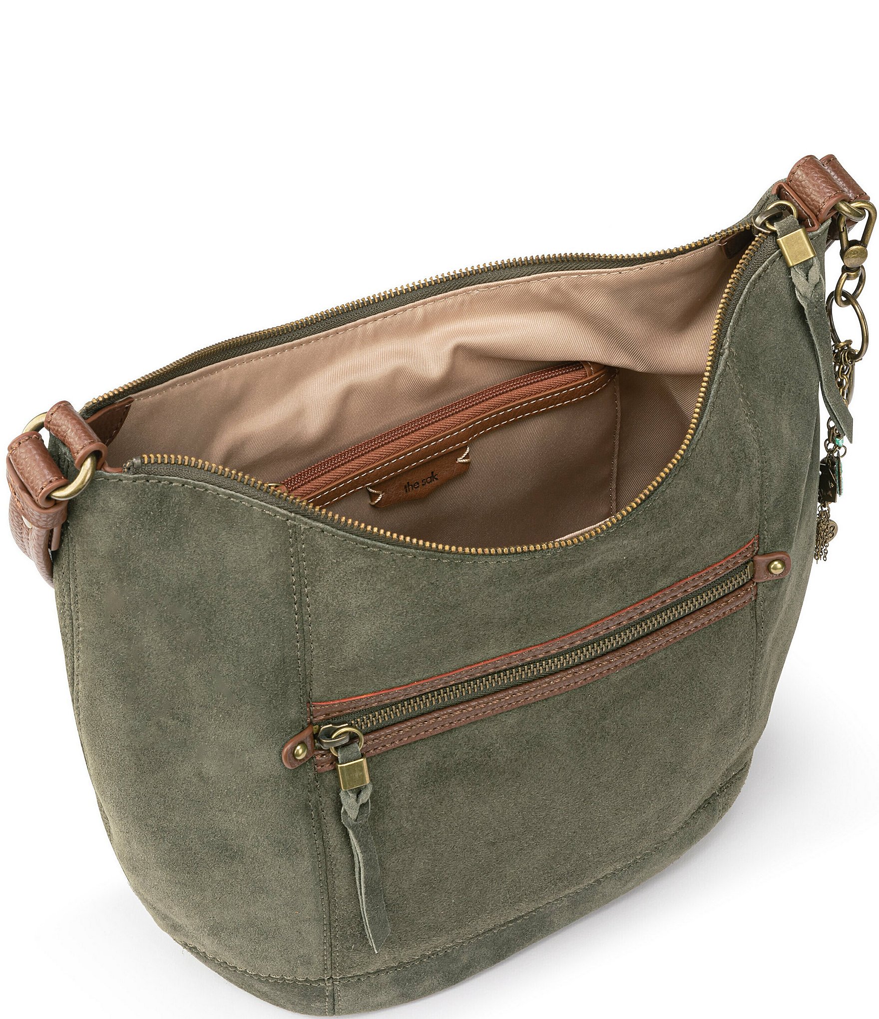 The Sak Sequoia Suede Hobo Bag