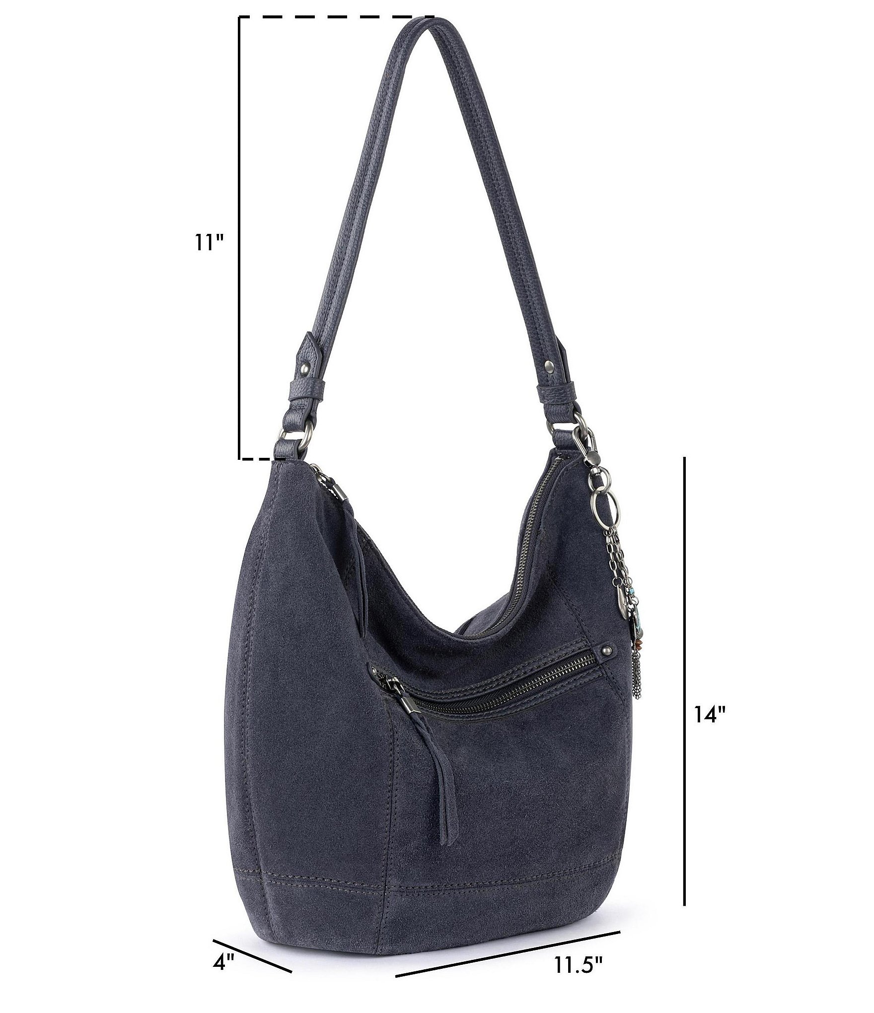 The Sak Sequoia Suede Slouchy Hobo Bag