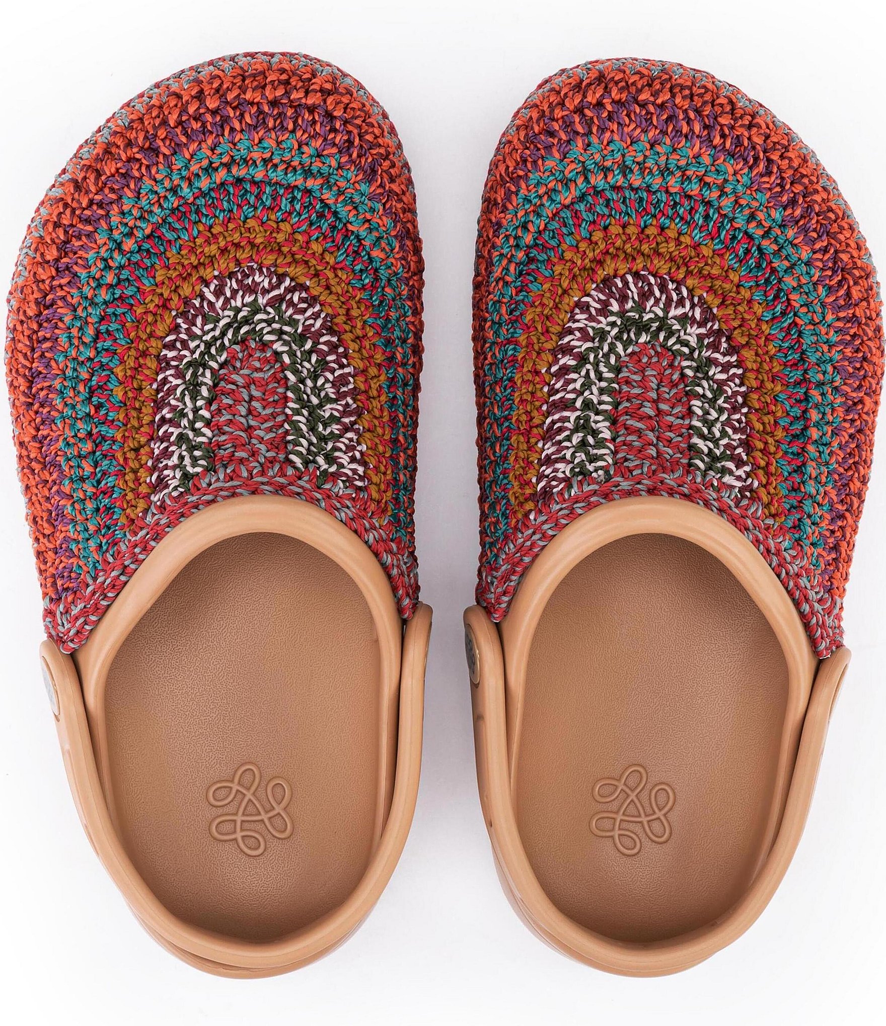 The Sak Sunset Stripe Crochet EVA Clogs
