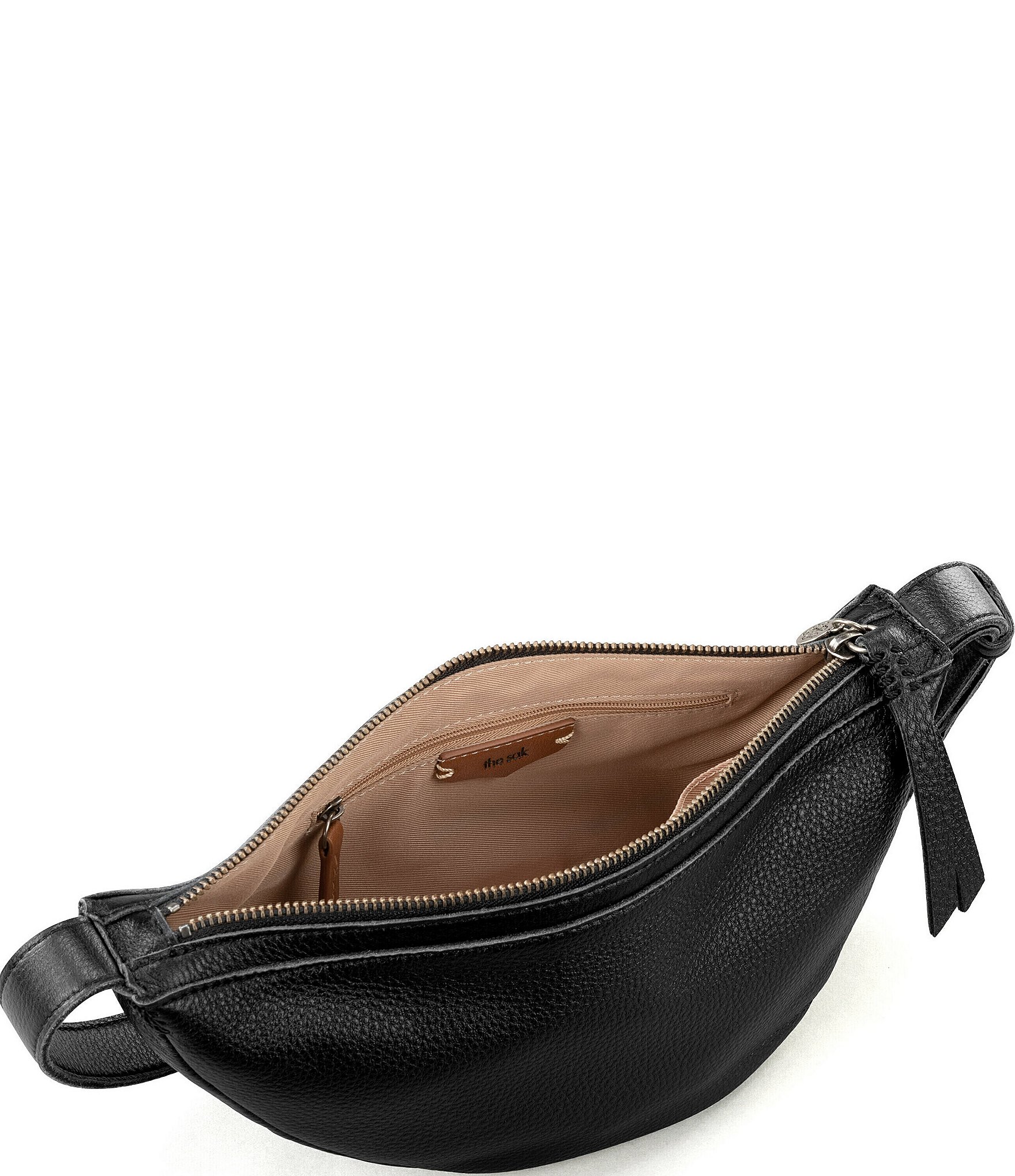 The Sak Tess Leather Sling Crossbody Bag