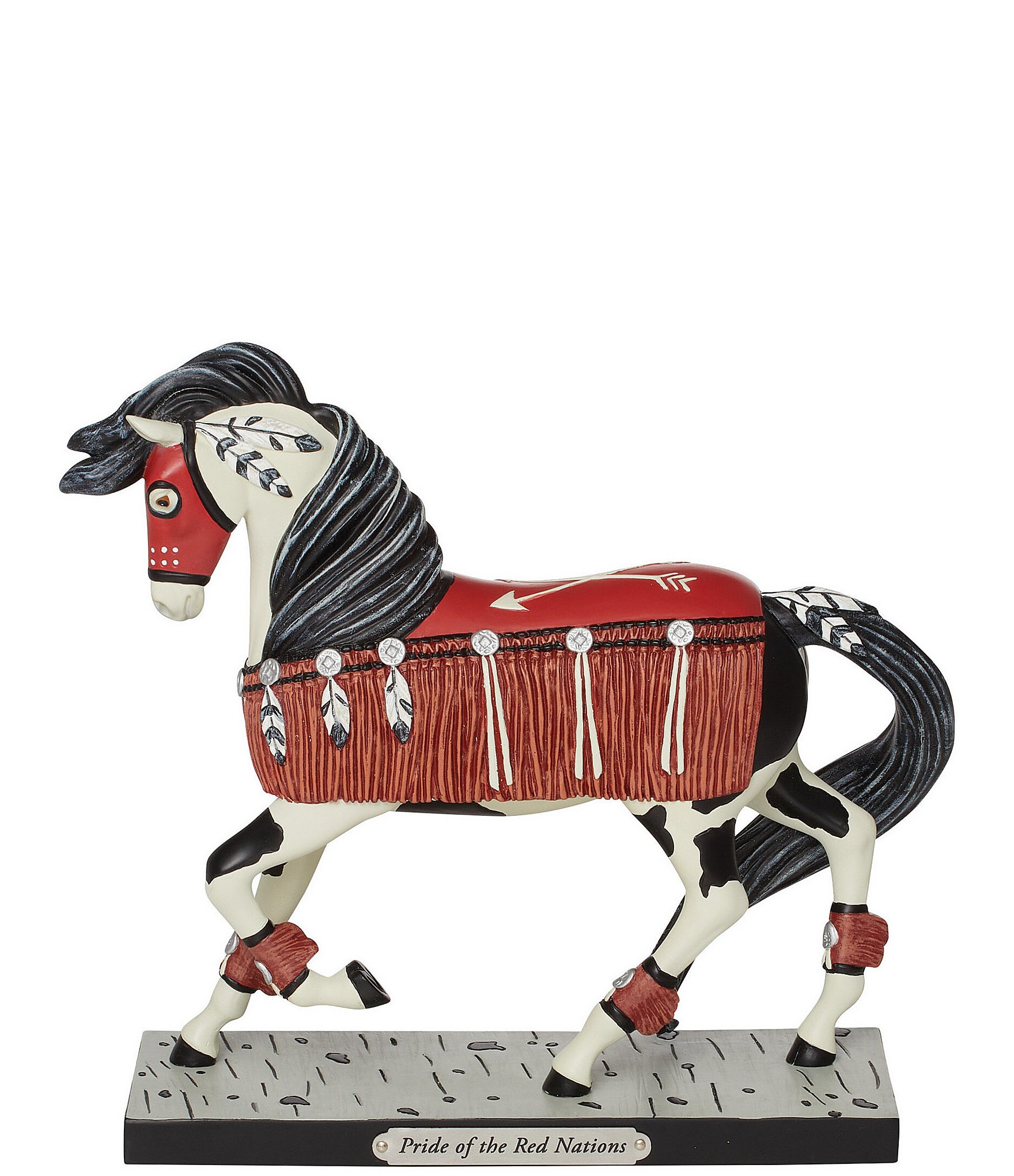 The Trail of Painted Ponies 2023 Pride Of The Red Nations Figurine