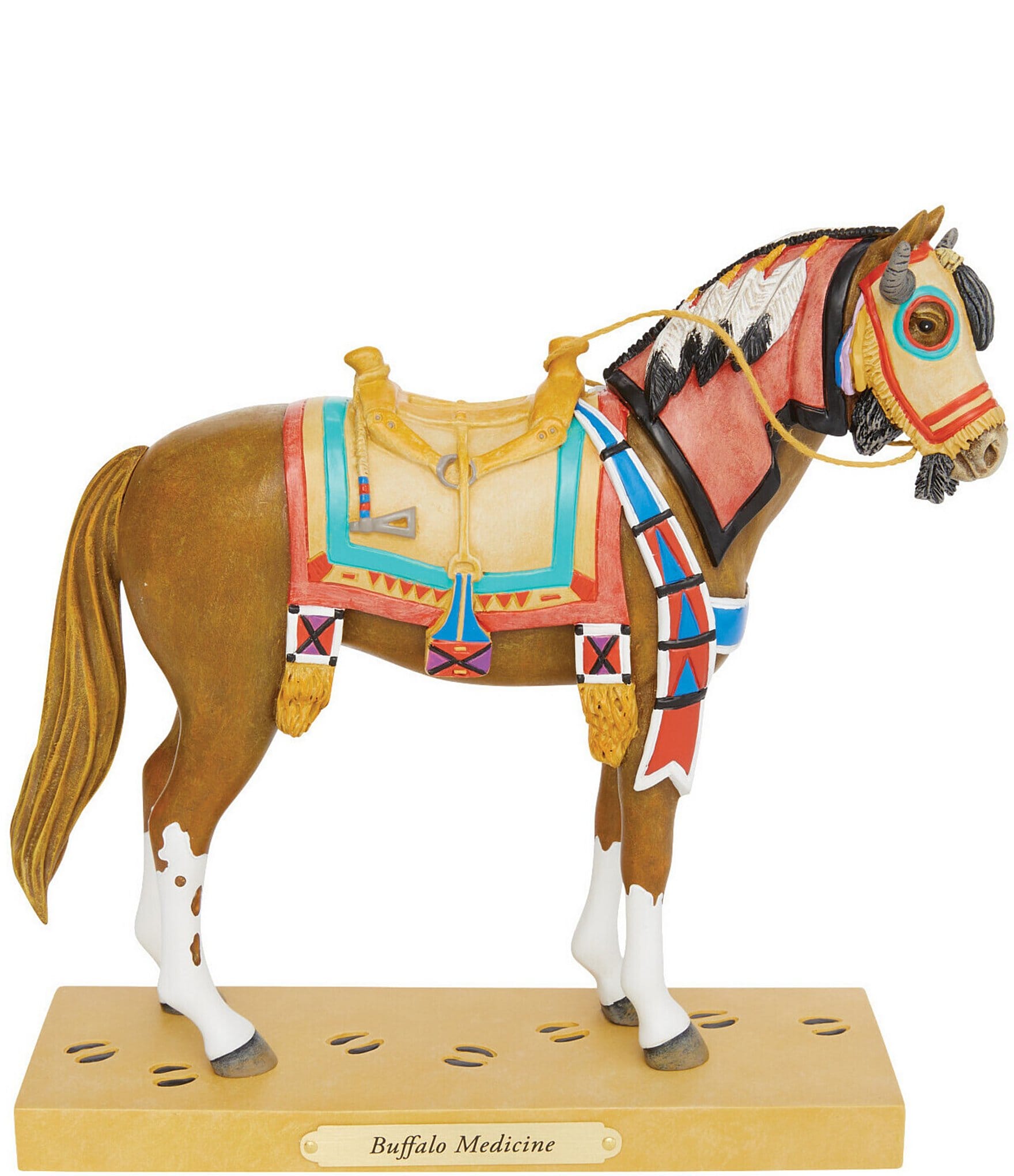 The Trail of Painted Ponies by Enesco Buffalo Medicine Figurine | Dillard's