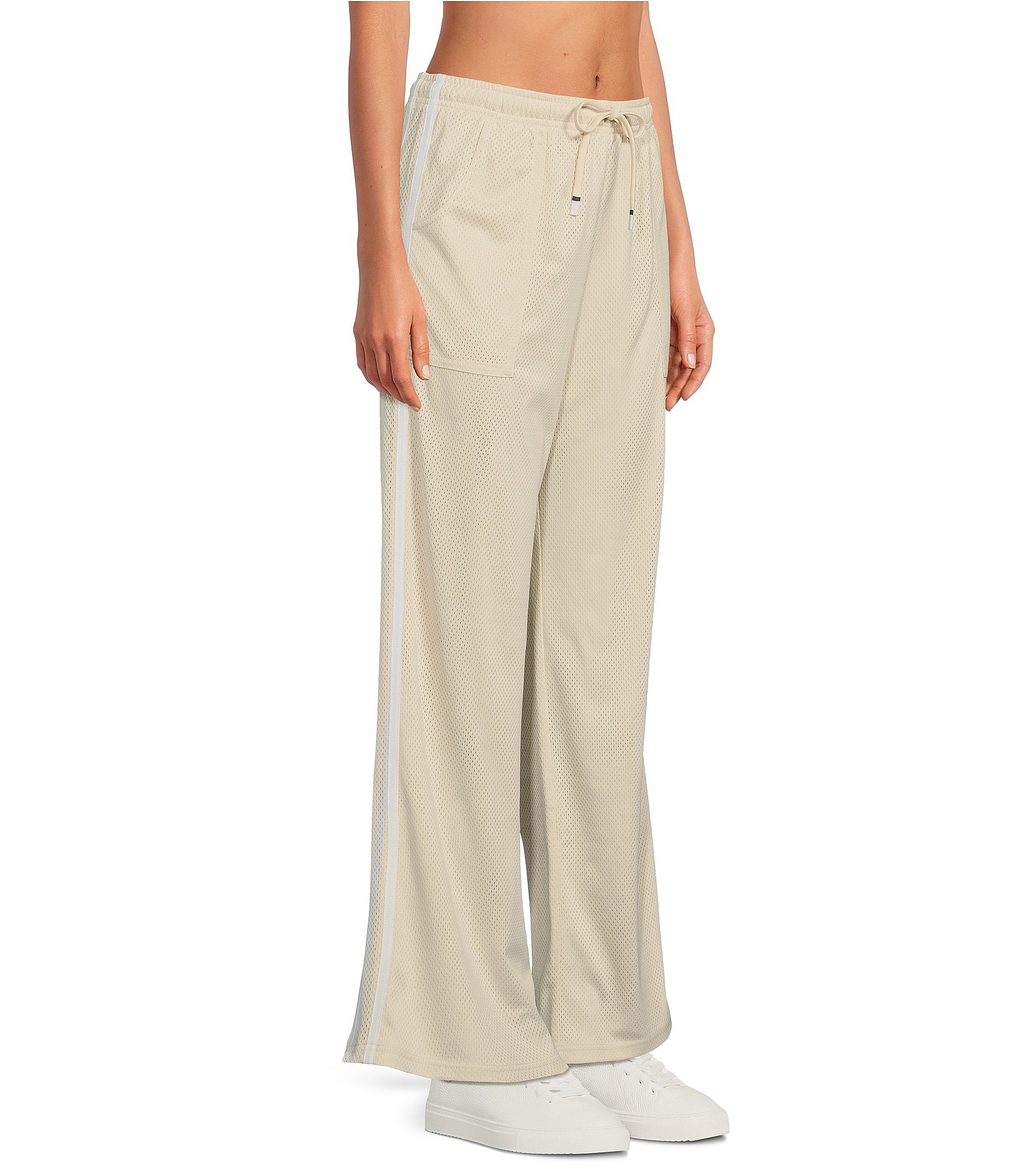 The Upside Josie Recycled Mesh Straight Leg Pants