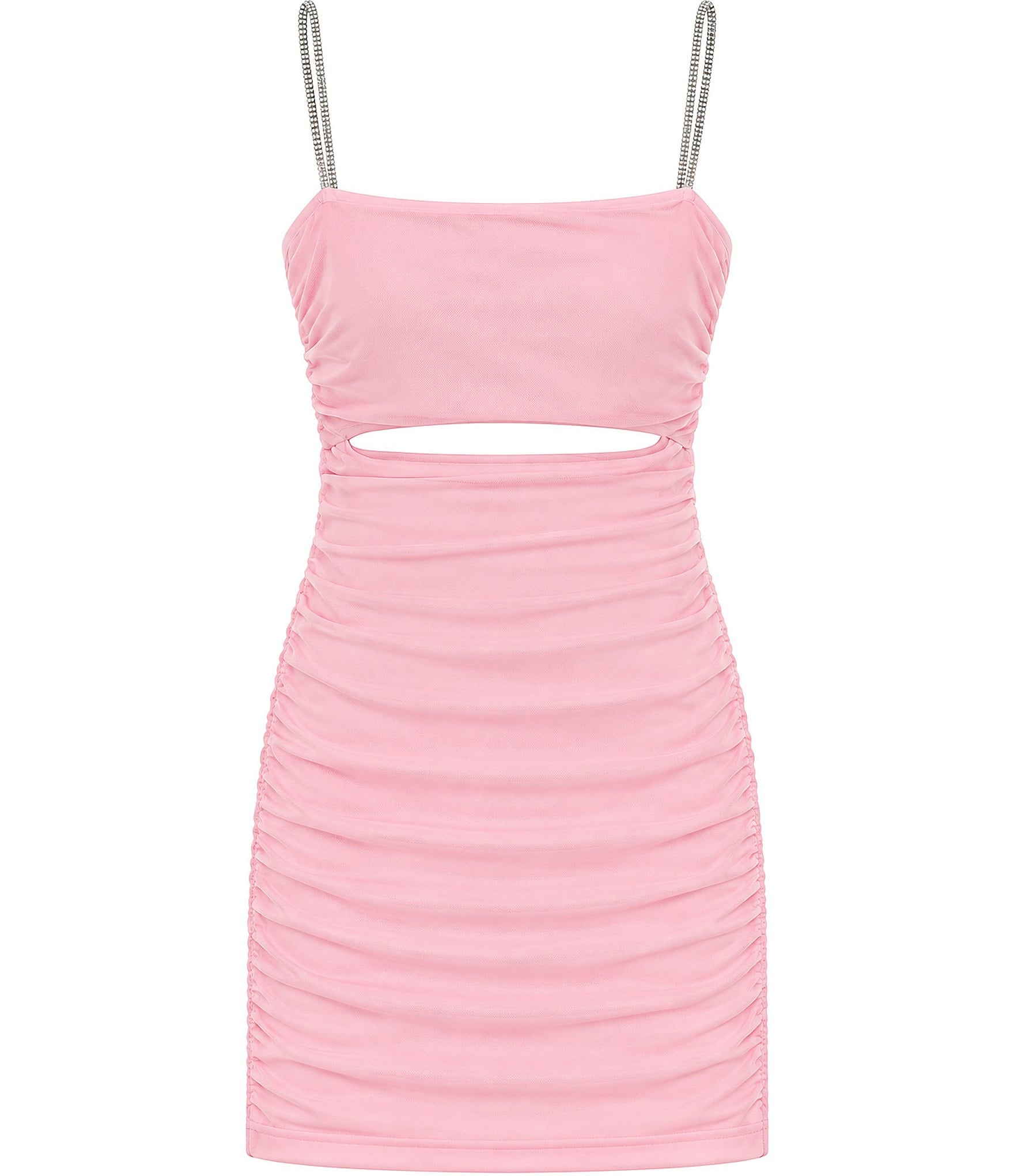 Theme NYC Big Girls Noemi Reversible Cutout Mesh Dress