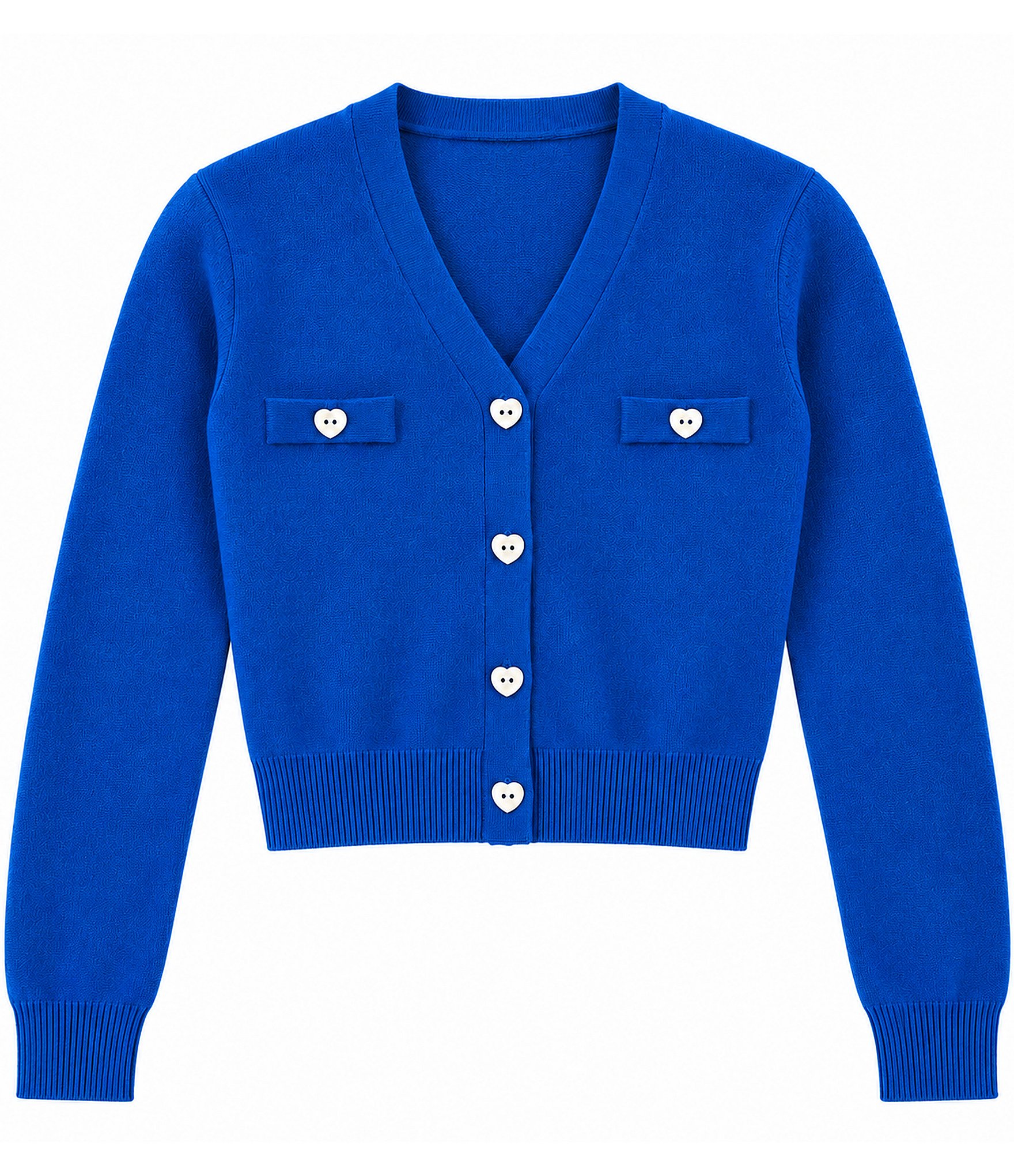 Theme NYC Big Girls Mickey Long Sleeve Cardigan