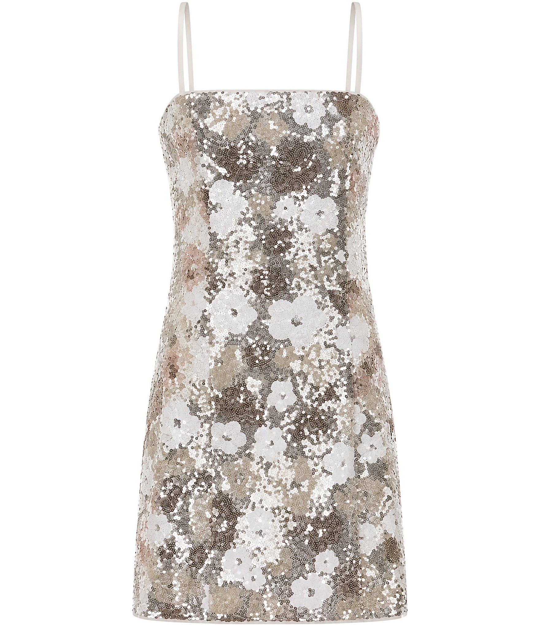 Theme NYC Big Girls Maisy Sequin Floral Dress
