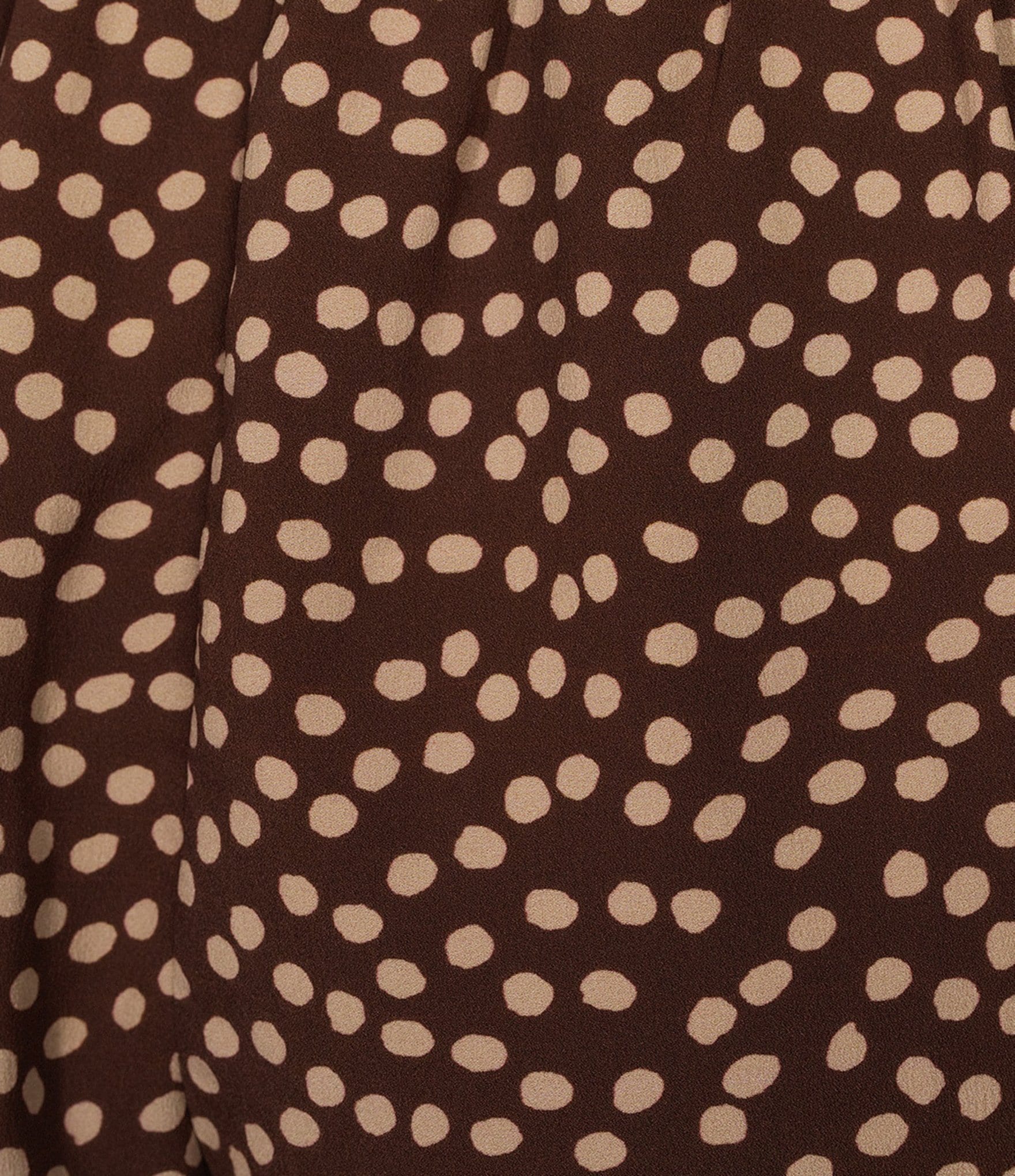 Things Between Dotted Print Ruffle Shorts