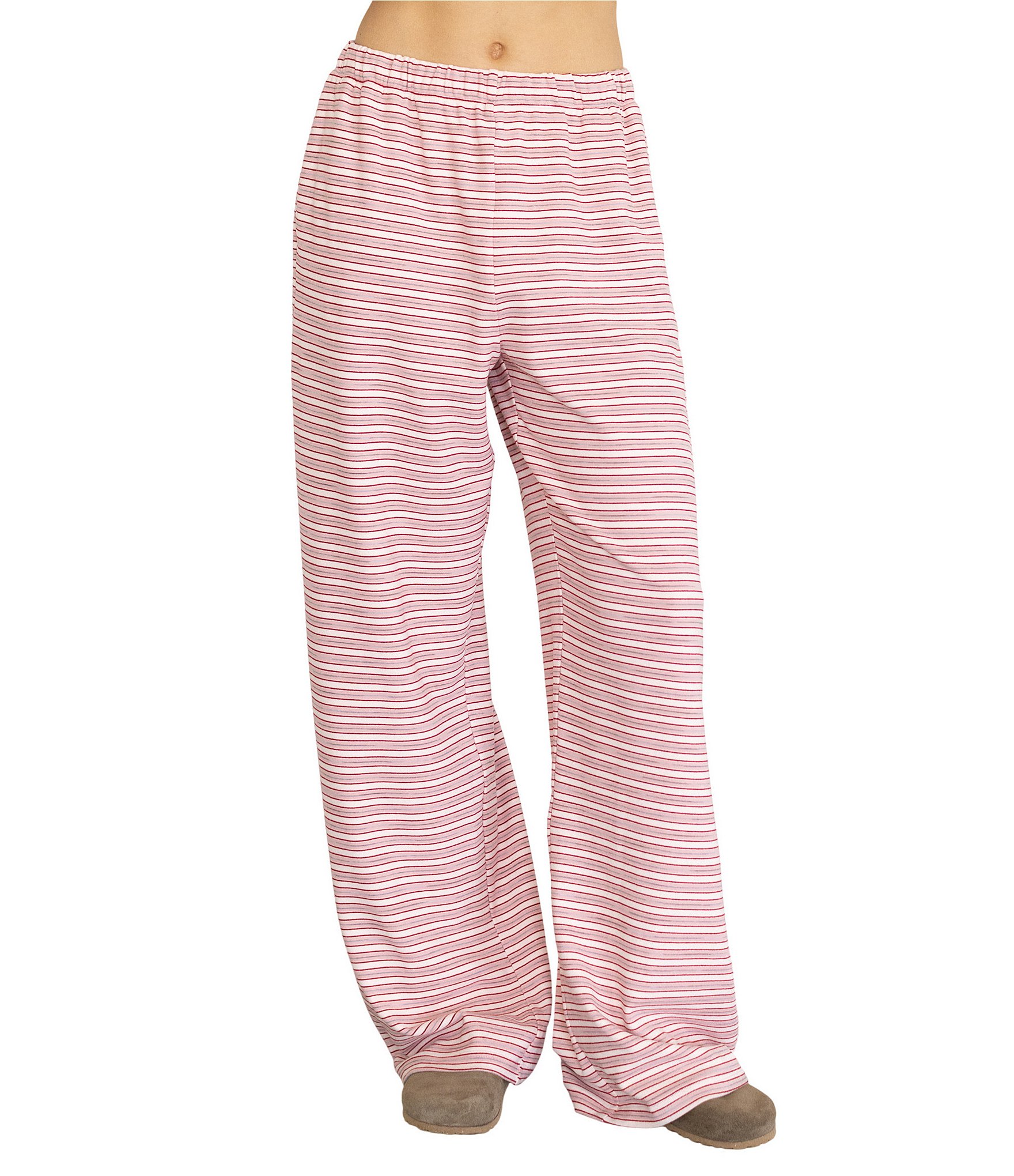 Things Between Multi-Stripe Soft Knit Lounge Pants