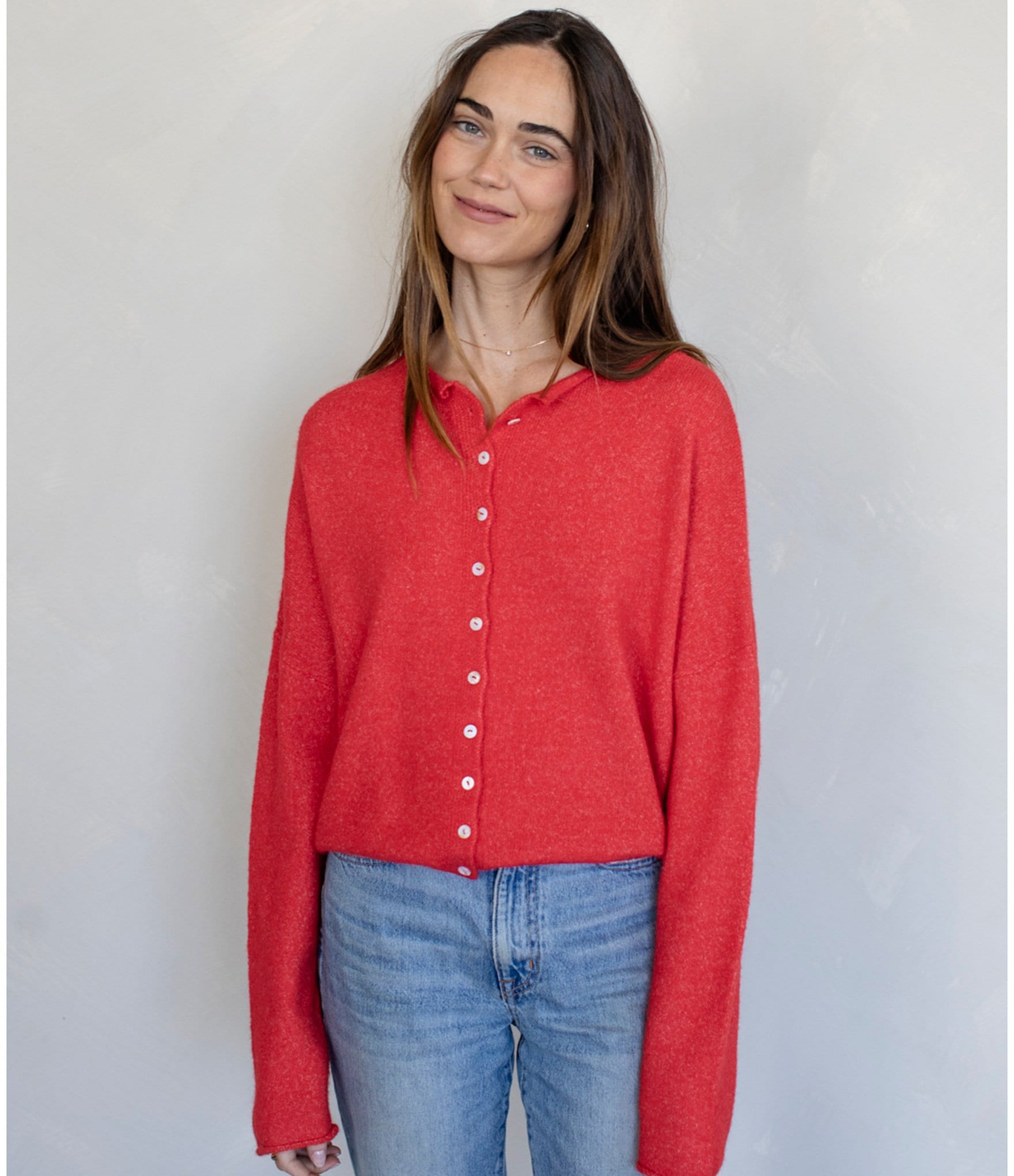 Things Between Piper Button-Front Cardigan