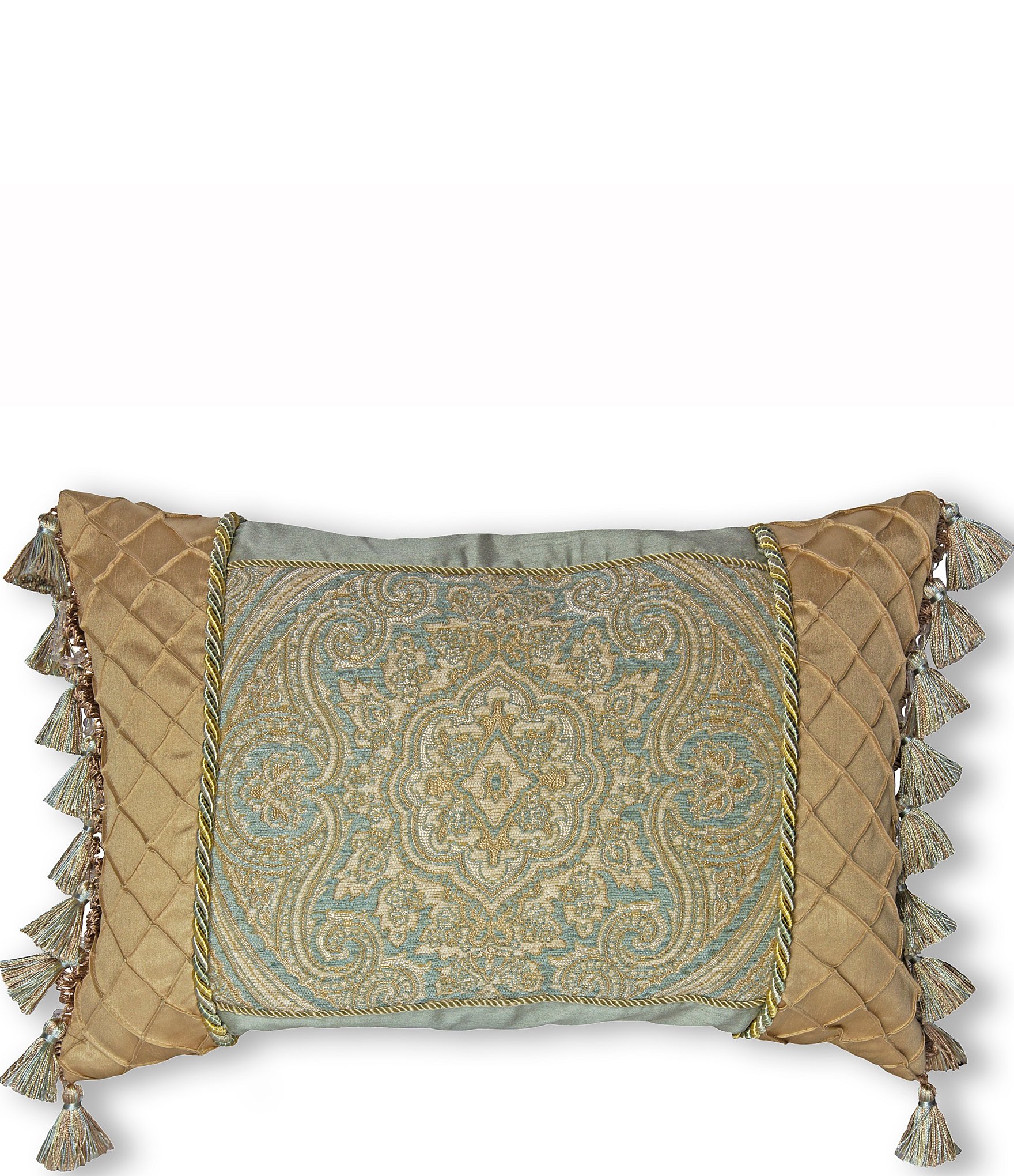 Thread and Weave Newport Pieced Boudoir Pillow