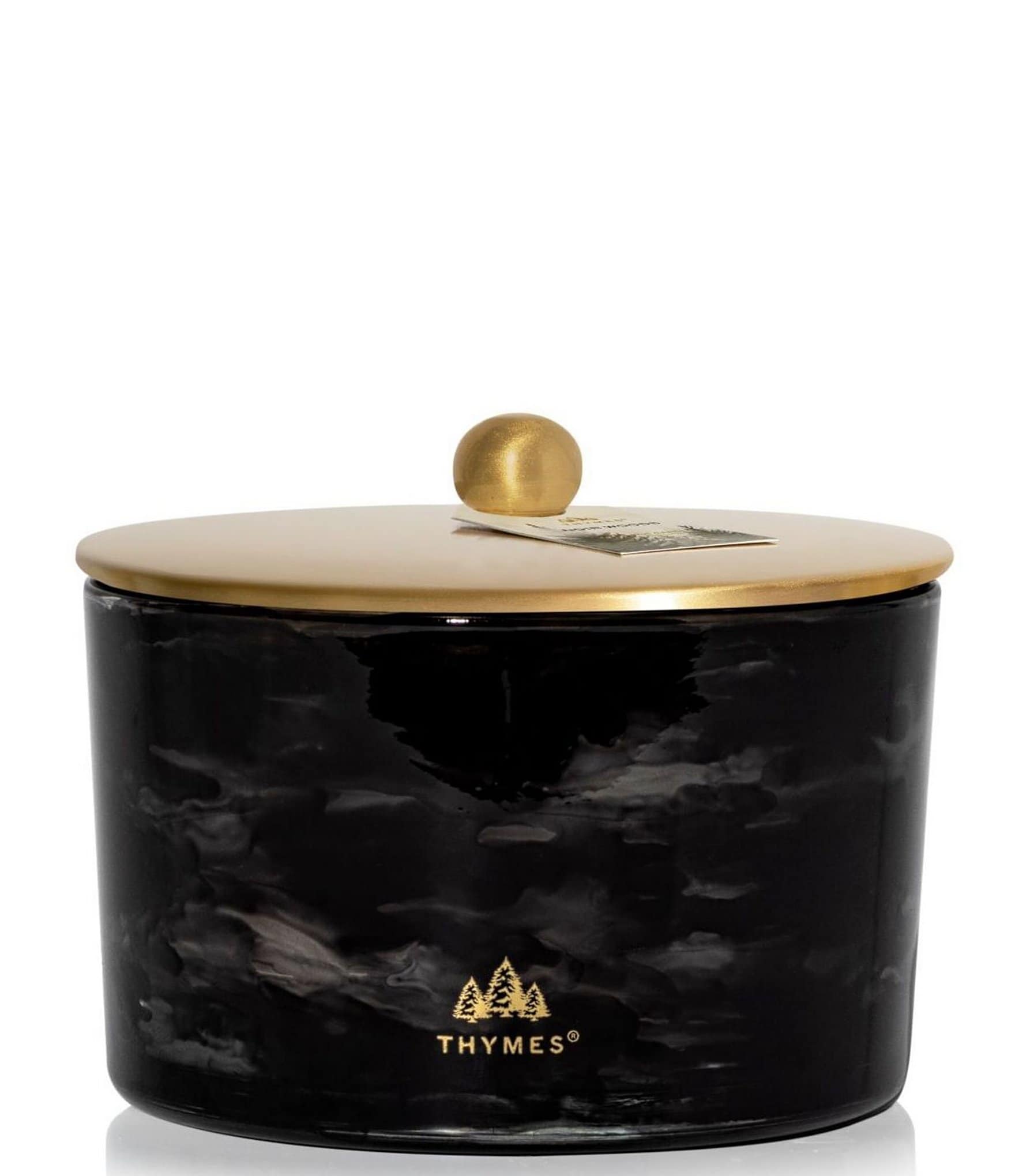 Thymes Noir Woods 3-Wick Poured Candle, 18 oz.