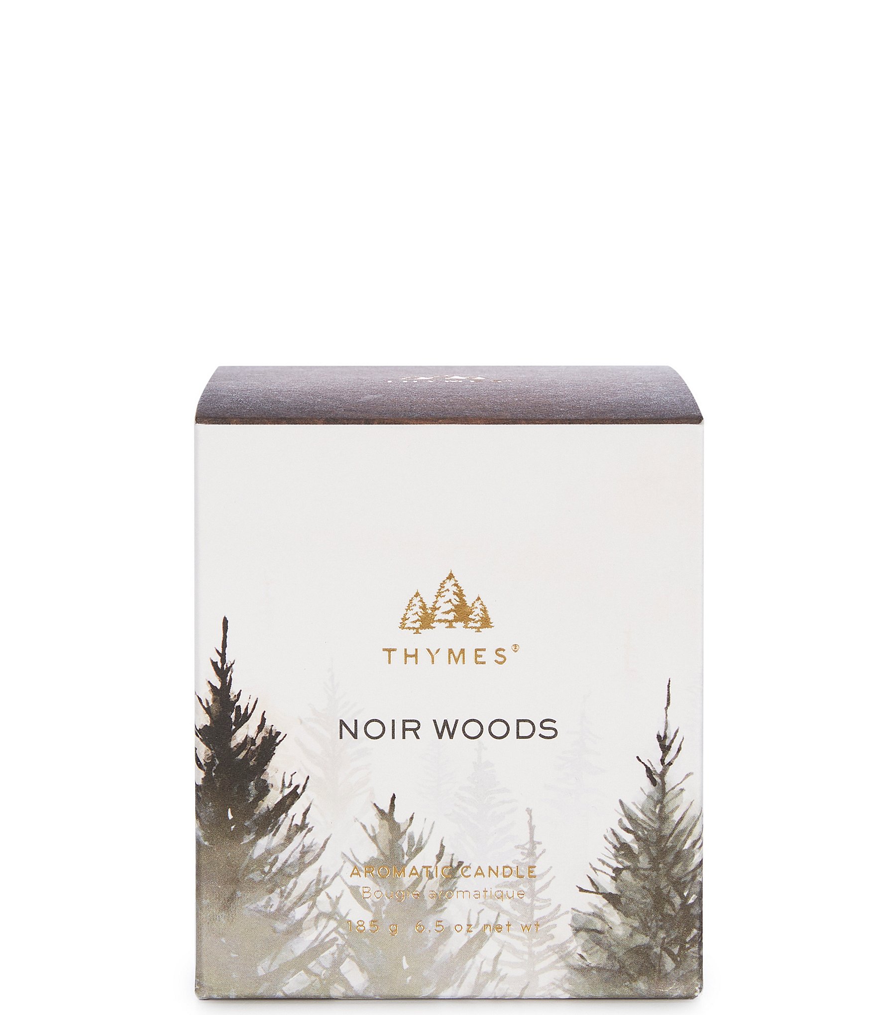 Thymes Noir Woods Poured Candle, 6.5oz.