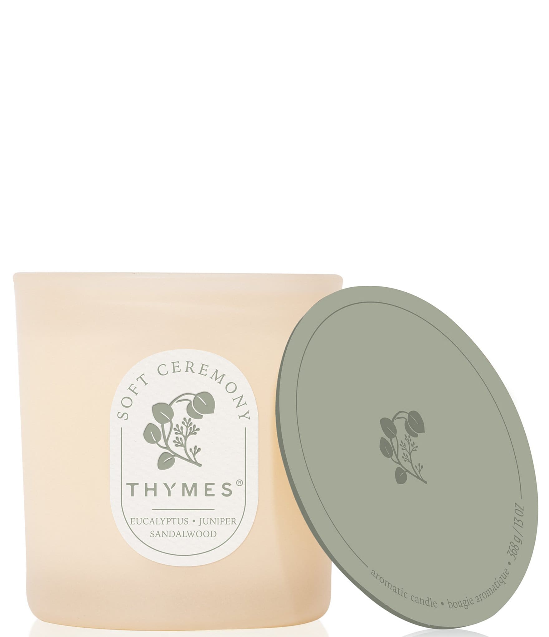 Thymes Soft Ceremony 2-Wick Aromatic Candle, 13 oz.