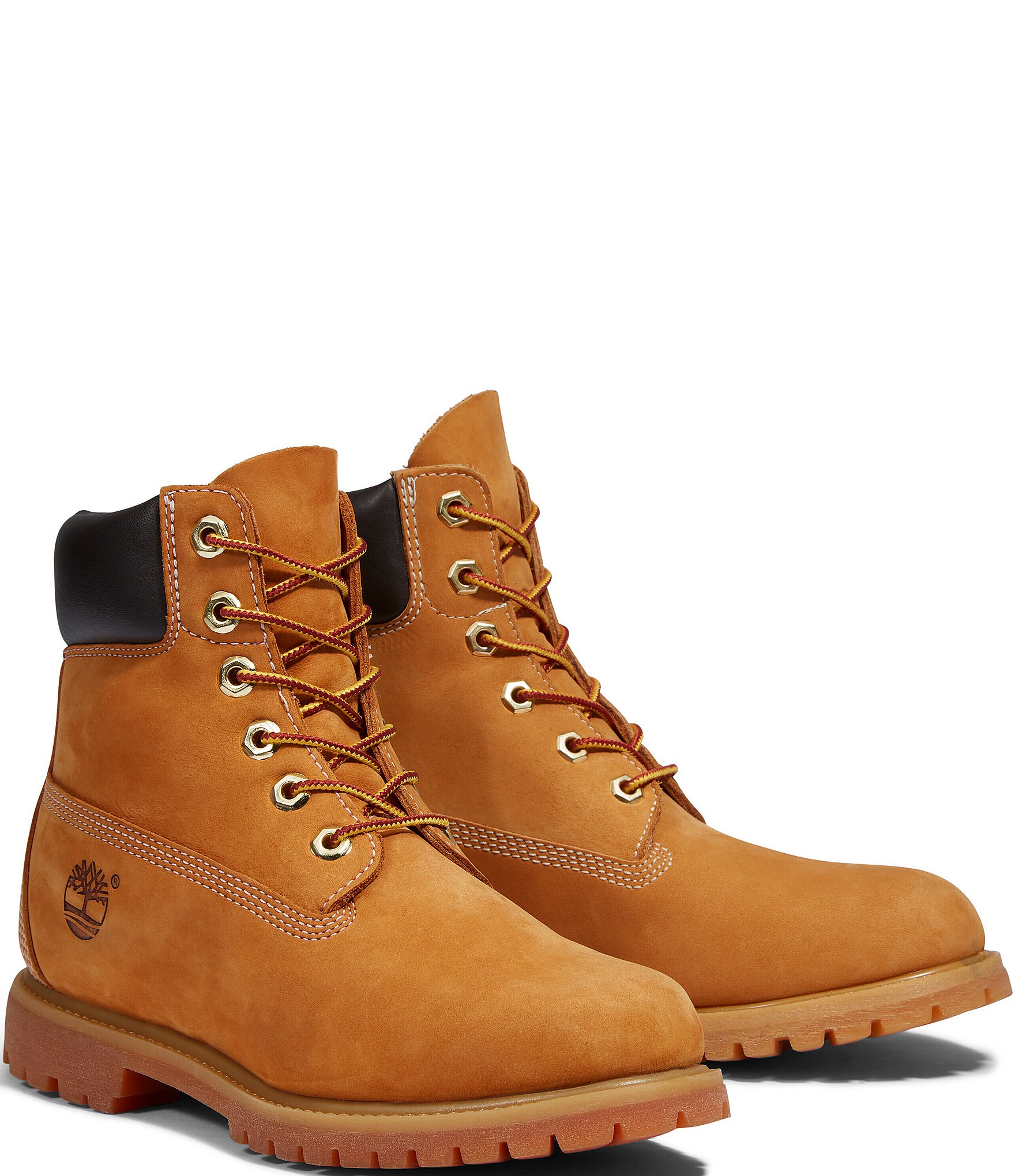 Timberland Women's Premium 6#double; Nubuck Waterproof Boots