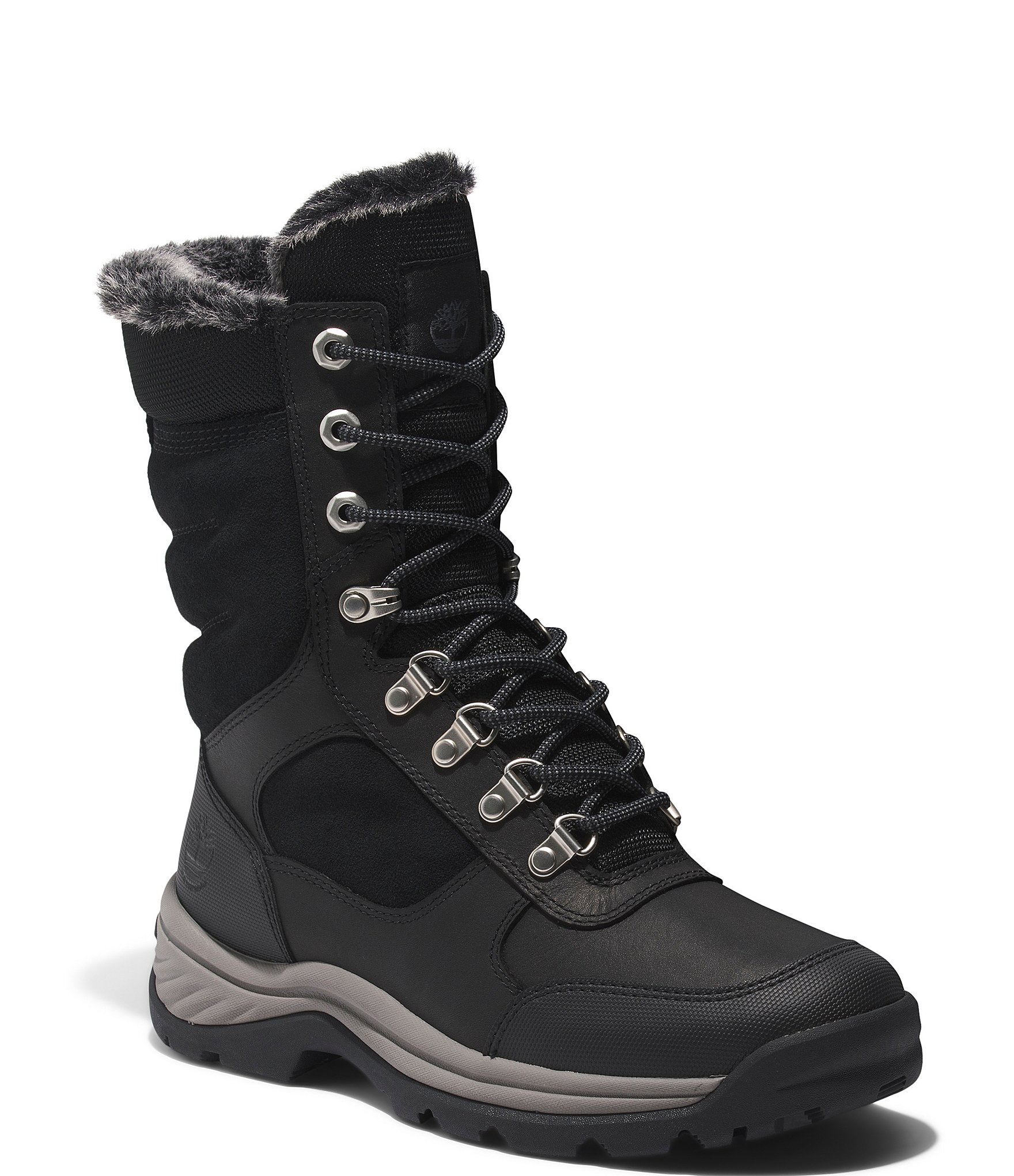 Timberland Women's White Ledge Mid Lace Waterproof INS Leather Boots