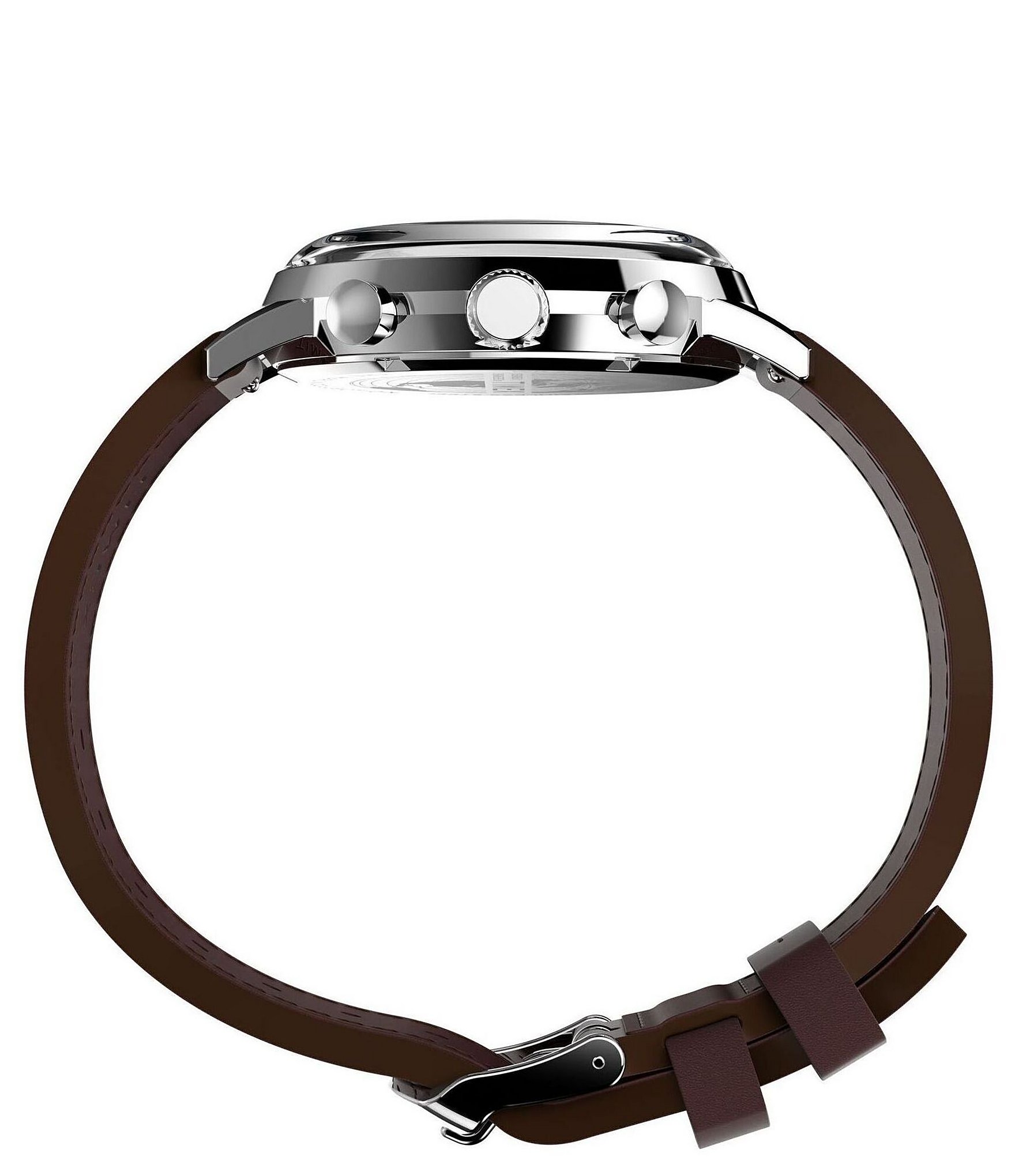 Timex Men's Marlin Quartz Chronograph Leather Strap Watch