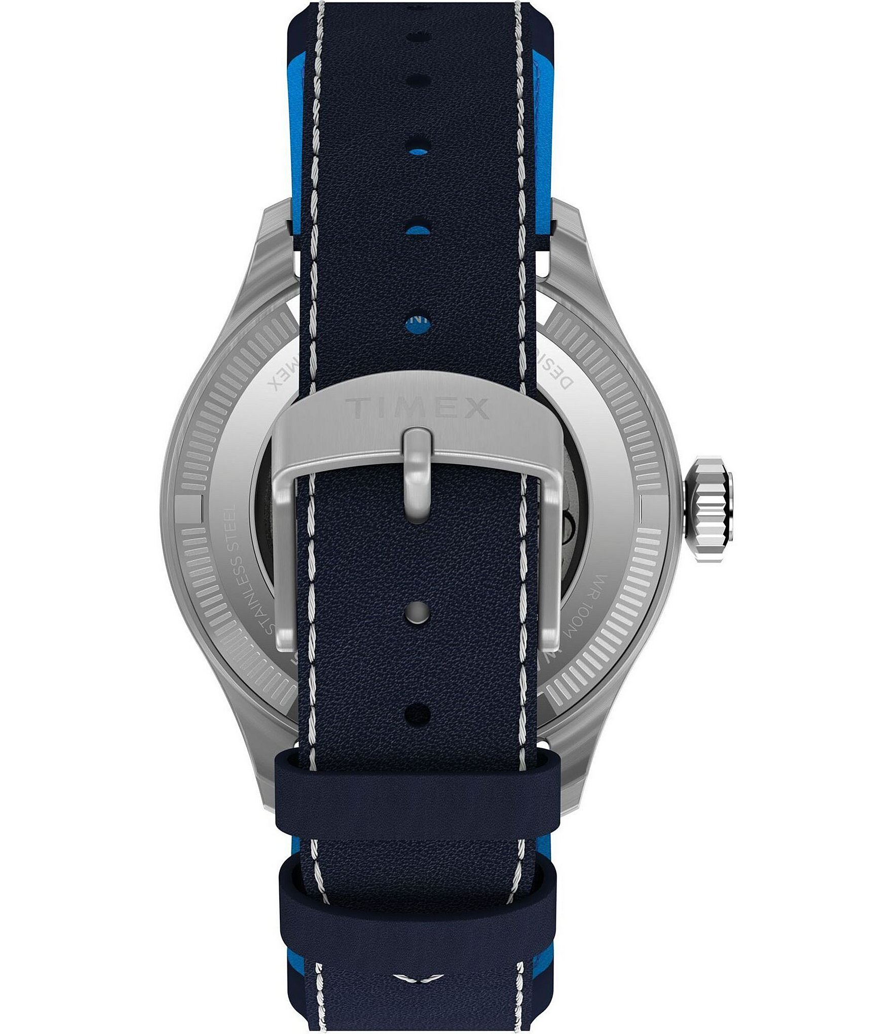 Timex Men's Waterbury Automatic Leather Strap Watch