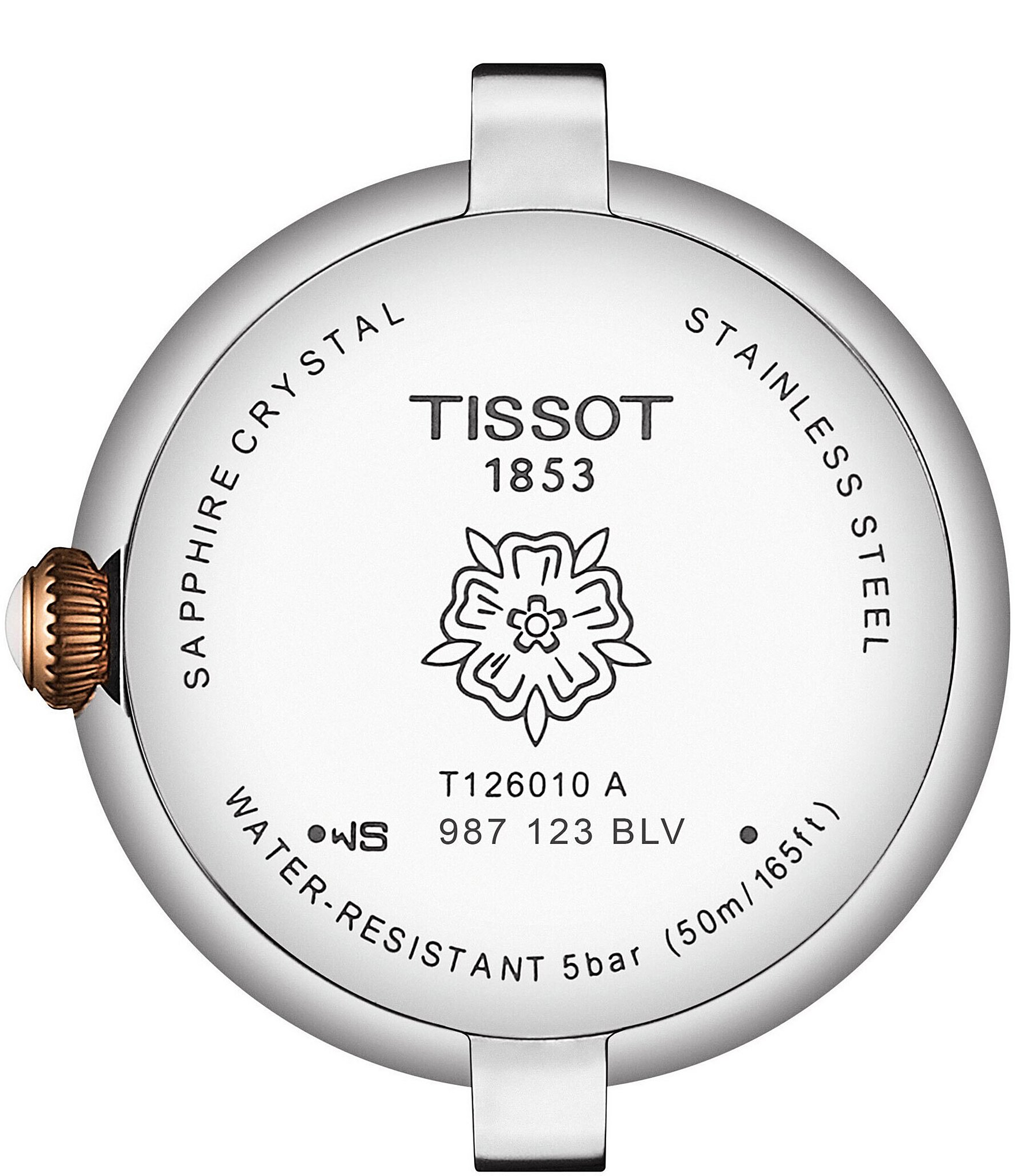 Tissot Women's Bellissima Quartz Analog Two-Tone Stainless Bracelet Watch