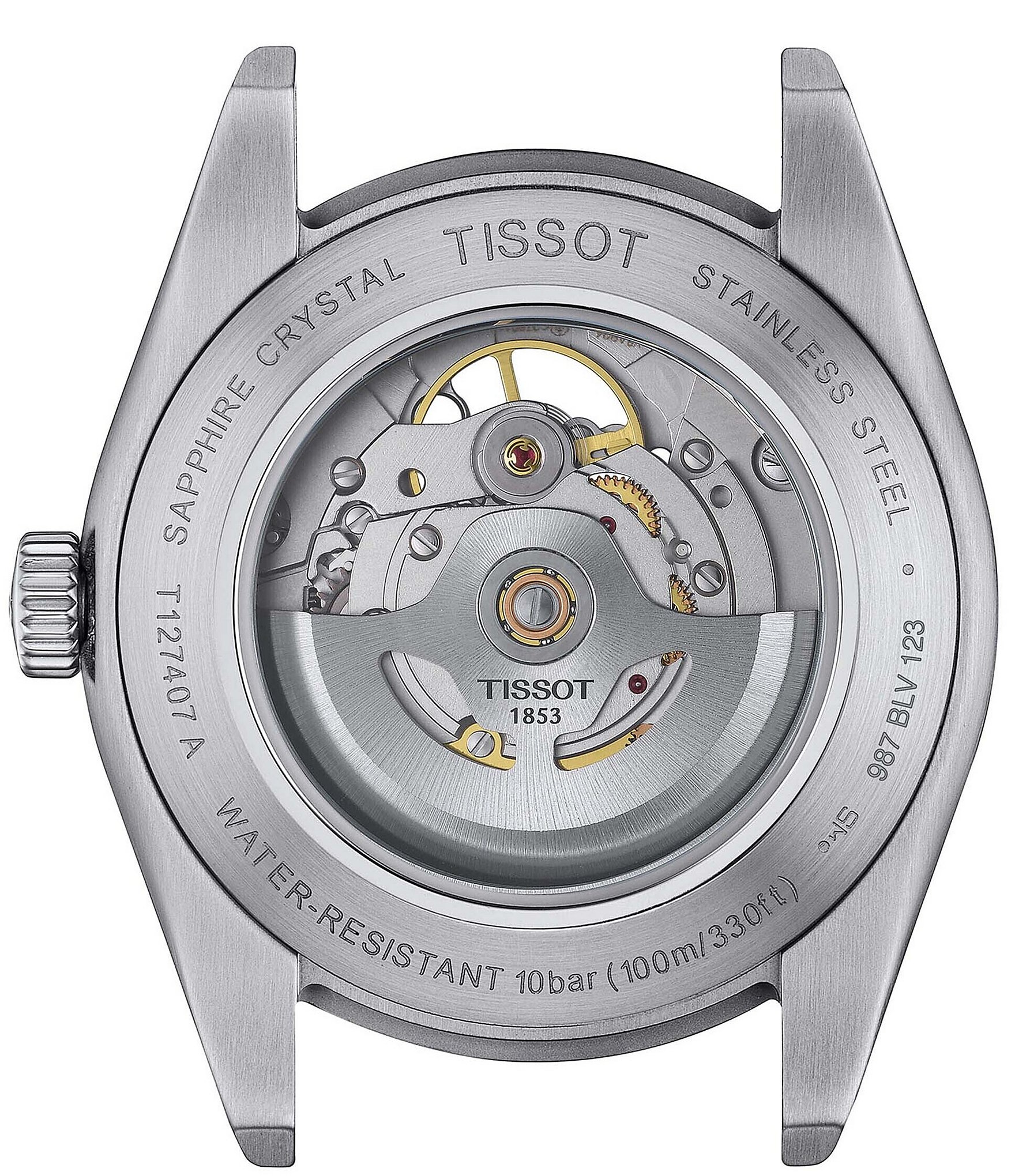 Tissot Gentleman Powermatic 80 Automatic Silver Stainless Steel Bracelet Watch