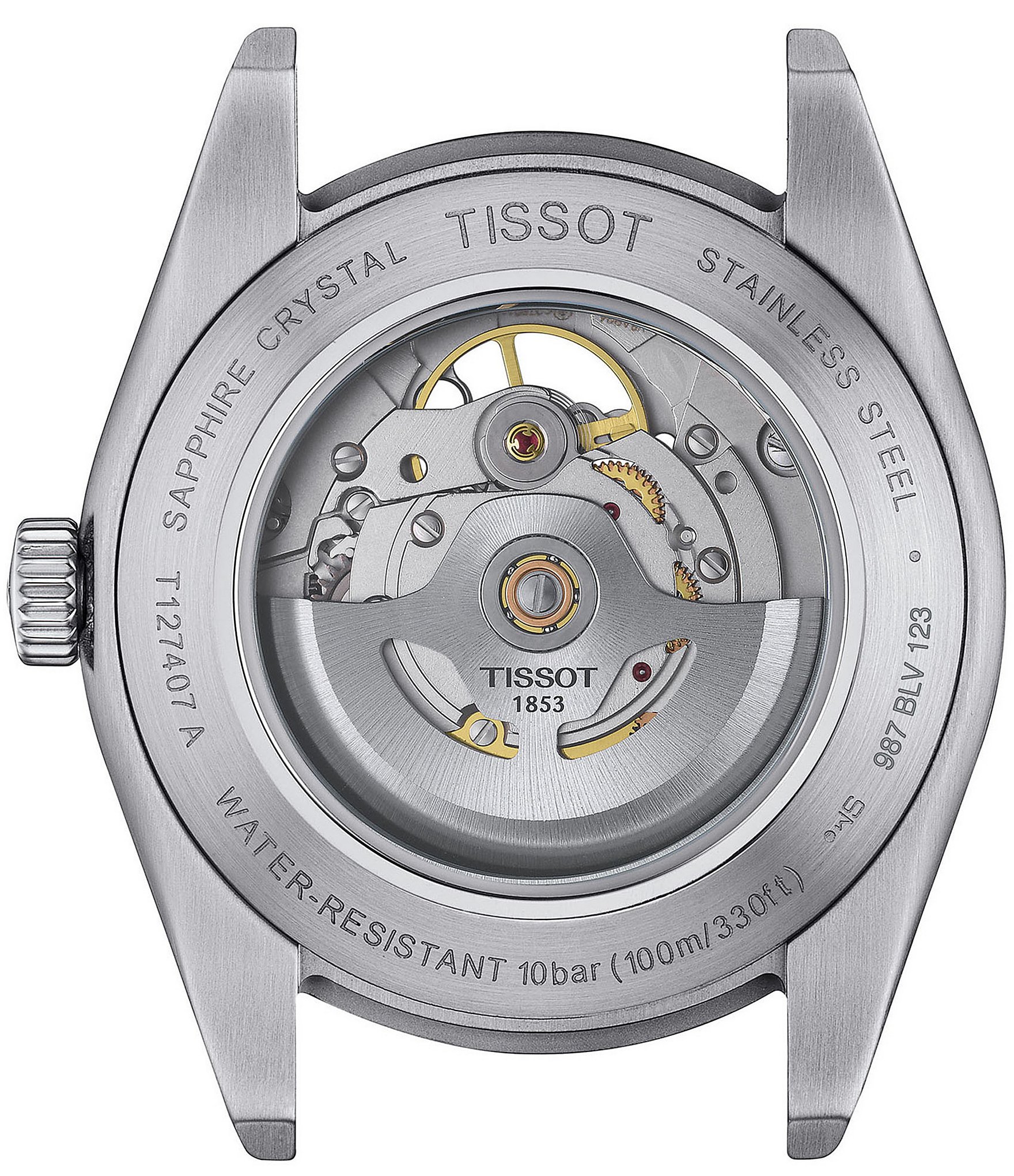 Tissot Gentleman Powermatic 80 Automatic Stainless Steel Bracelet Watch